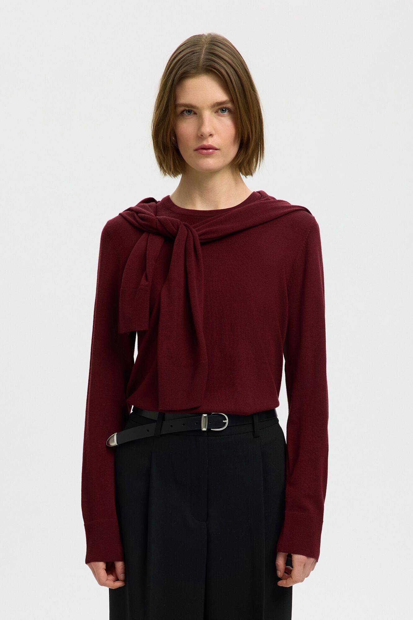 Selected 100% merino wool jumper
