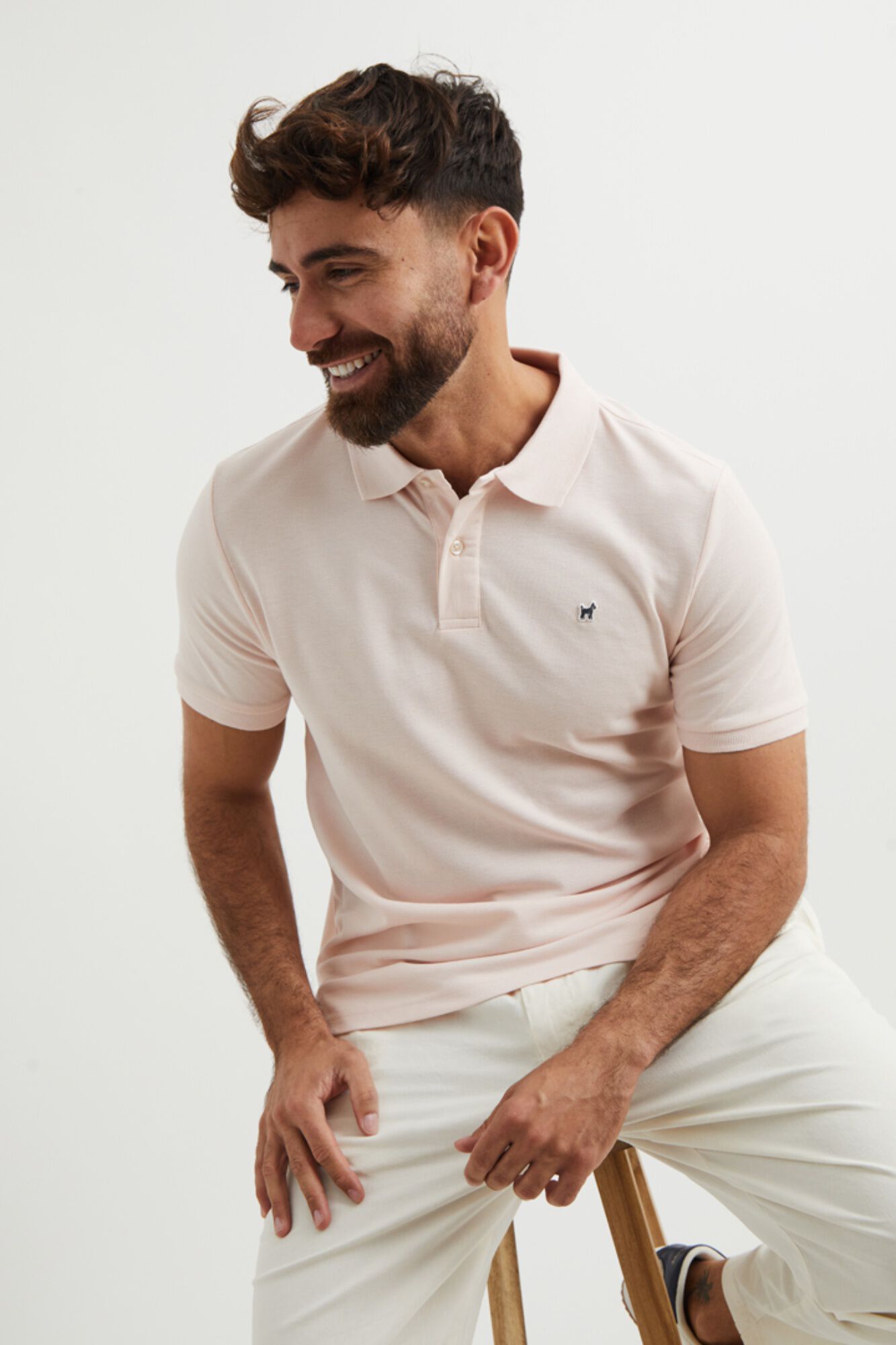 Williot Life polo shirt Pink