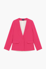 Cortefiel Americana sin solapa Coral