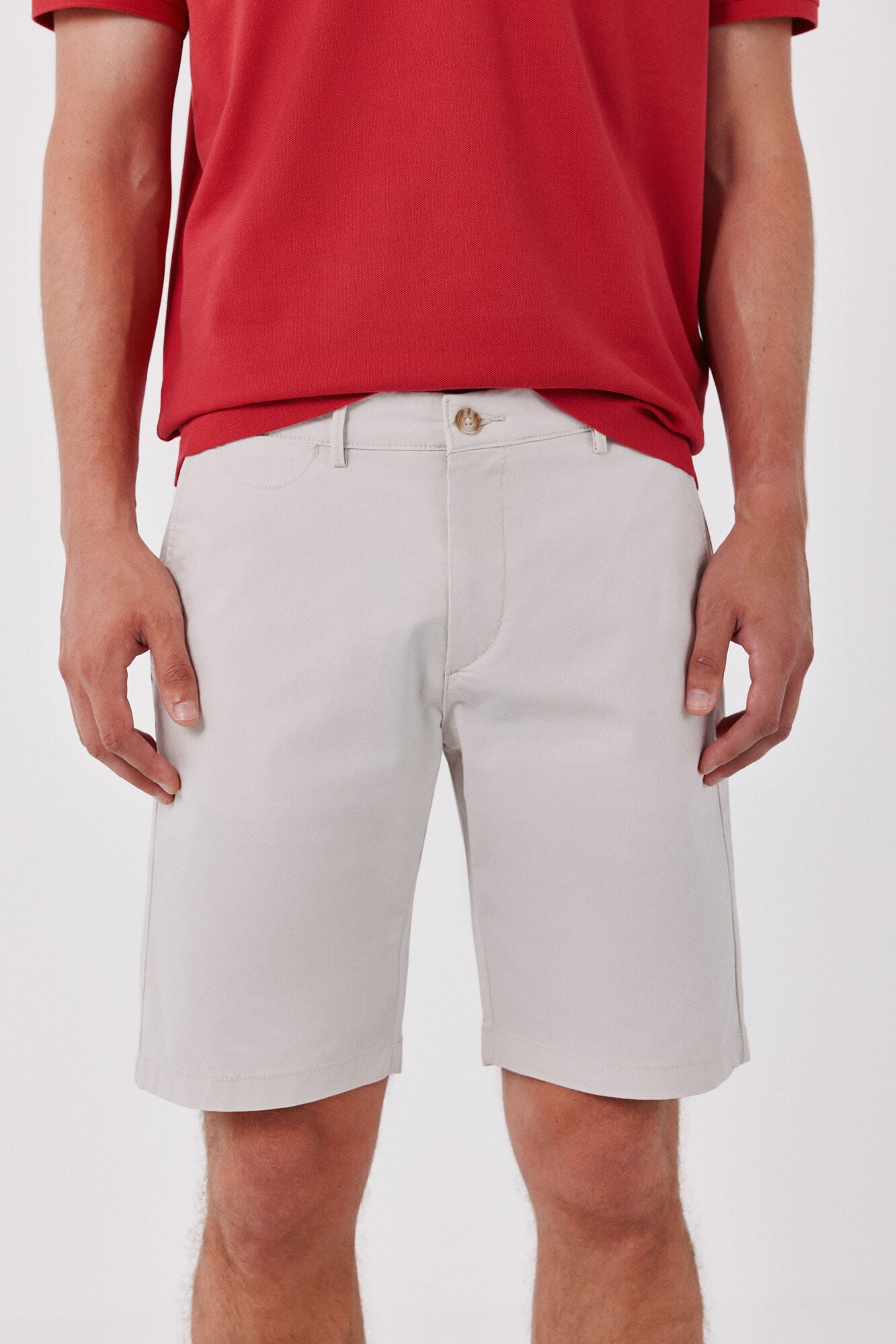 Cortefiel Basic regular Bermuda shorts
