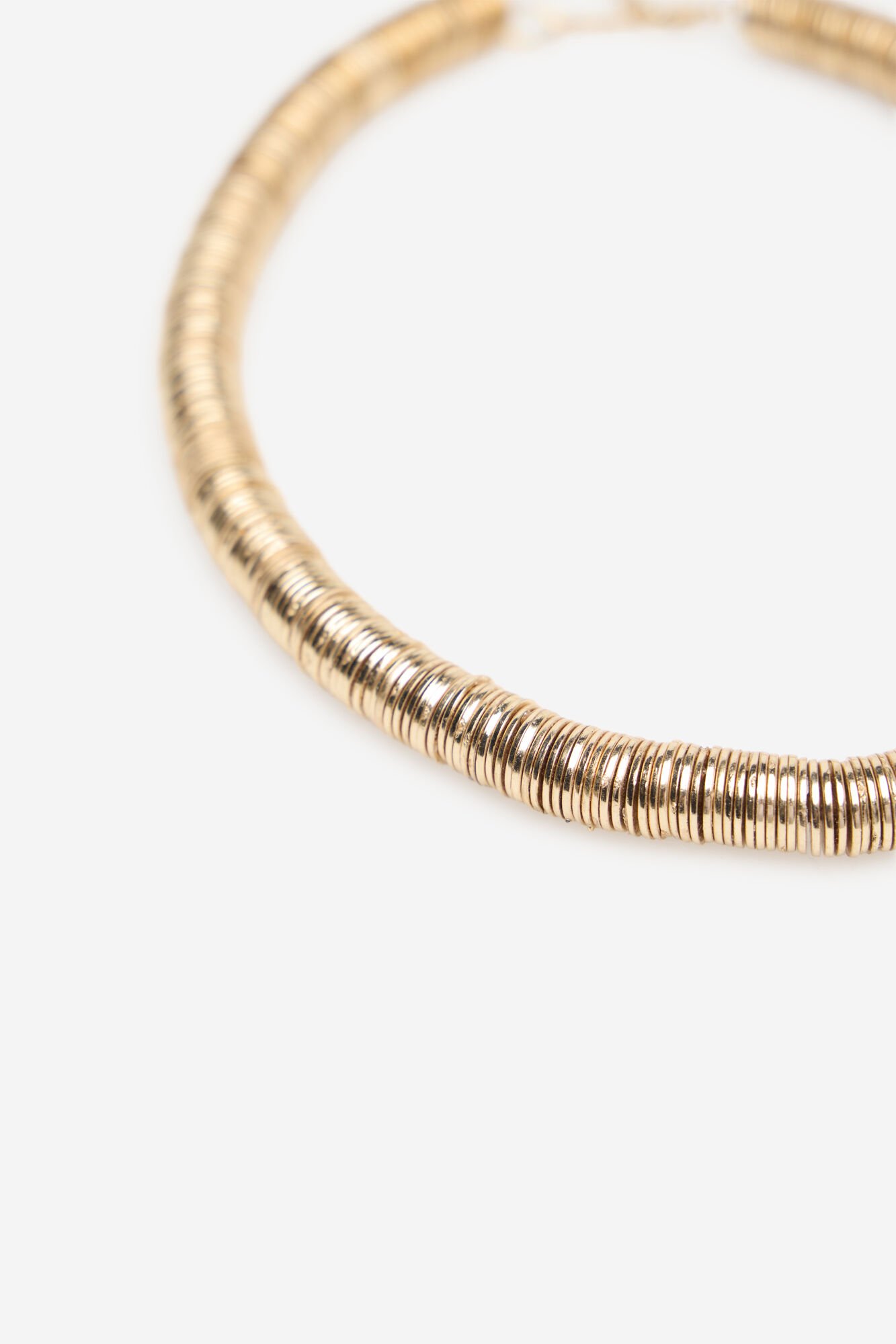 Cortefiel Gold necklace Yellow