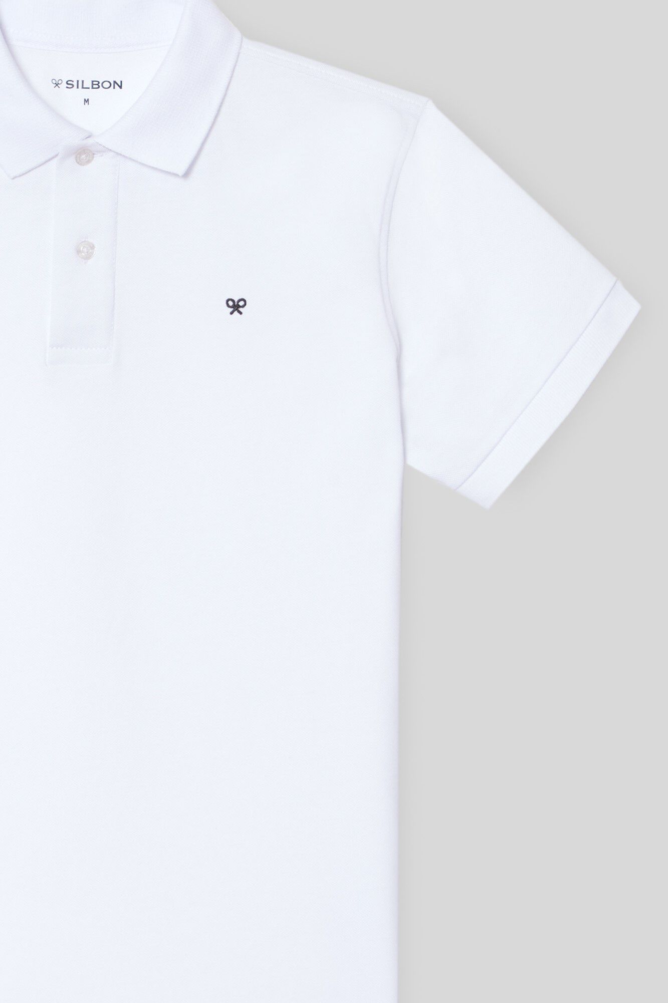 Silbon Polo trend blanco Blanco