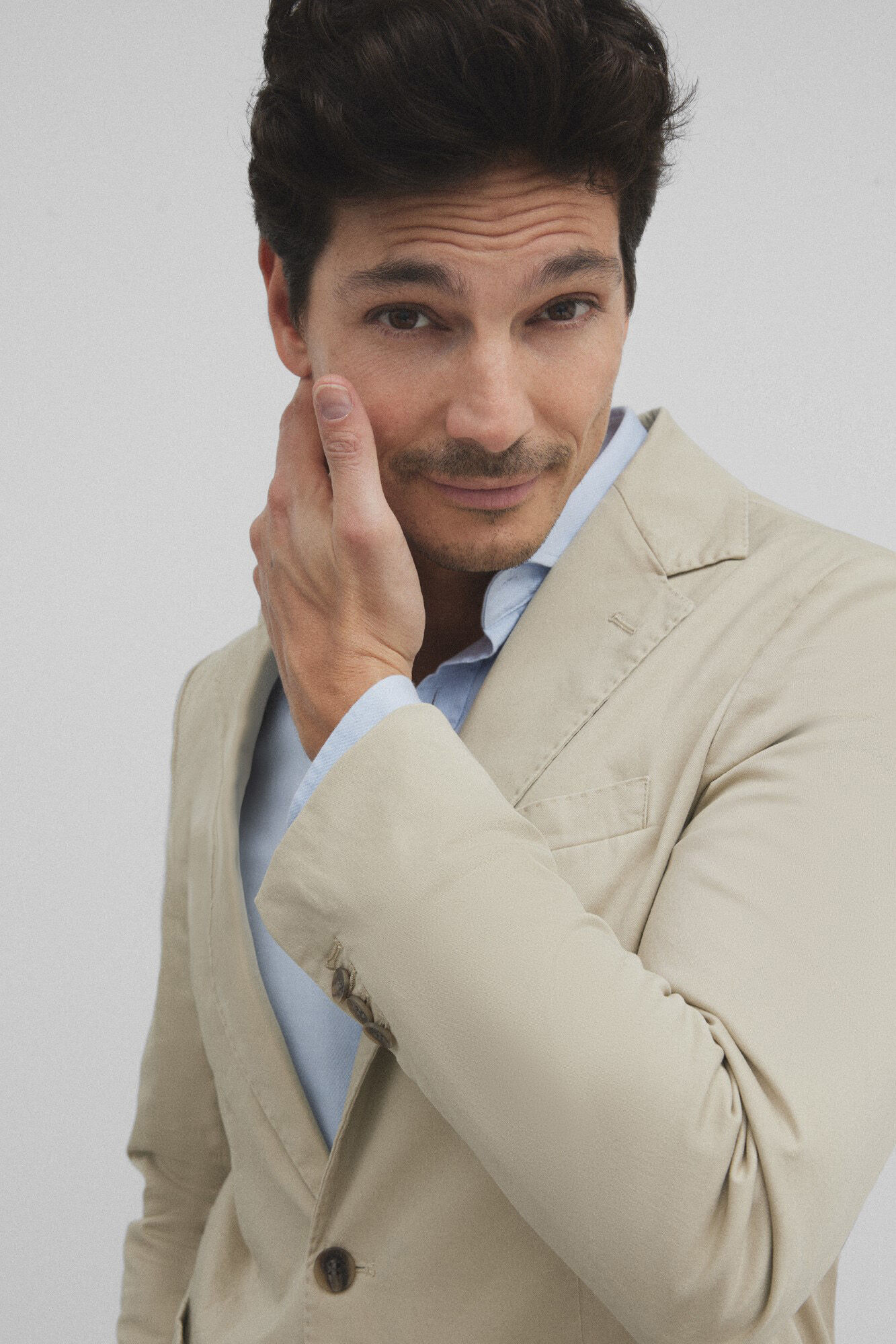 Silbon Silbon casual blazer Beige