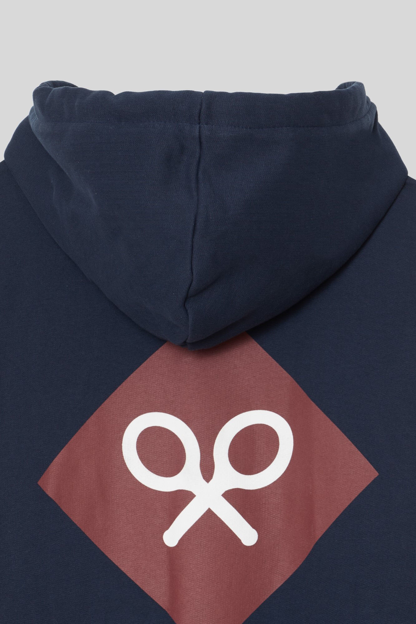 Silbon Sudadera cremallera capucha rombo azul marino Azul marino