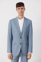 Cortefiel Blue serge blazer Serie XXI Blue