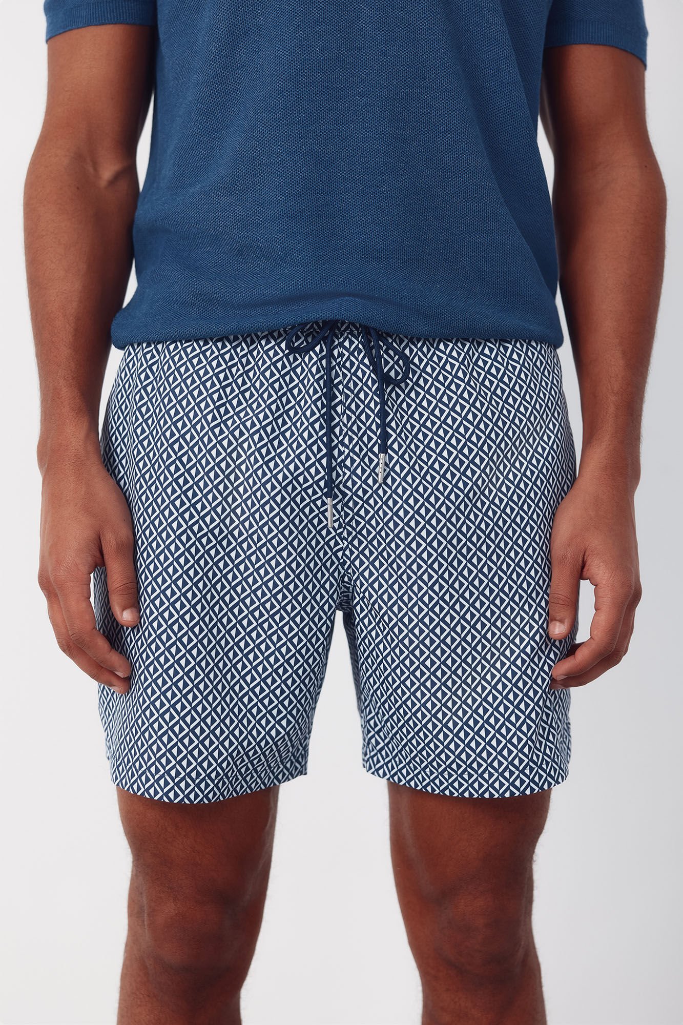 Cortefiel Diamond print swimwear