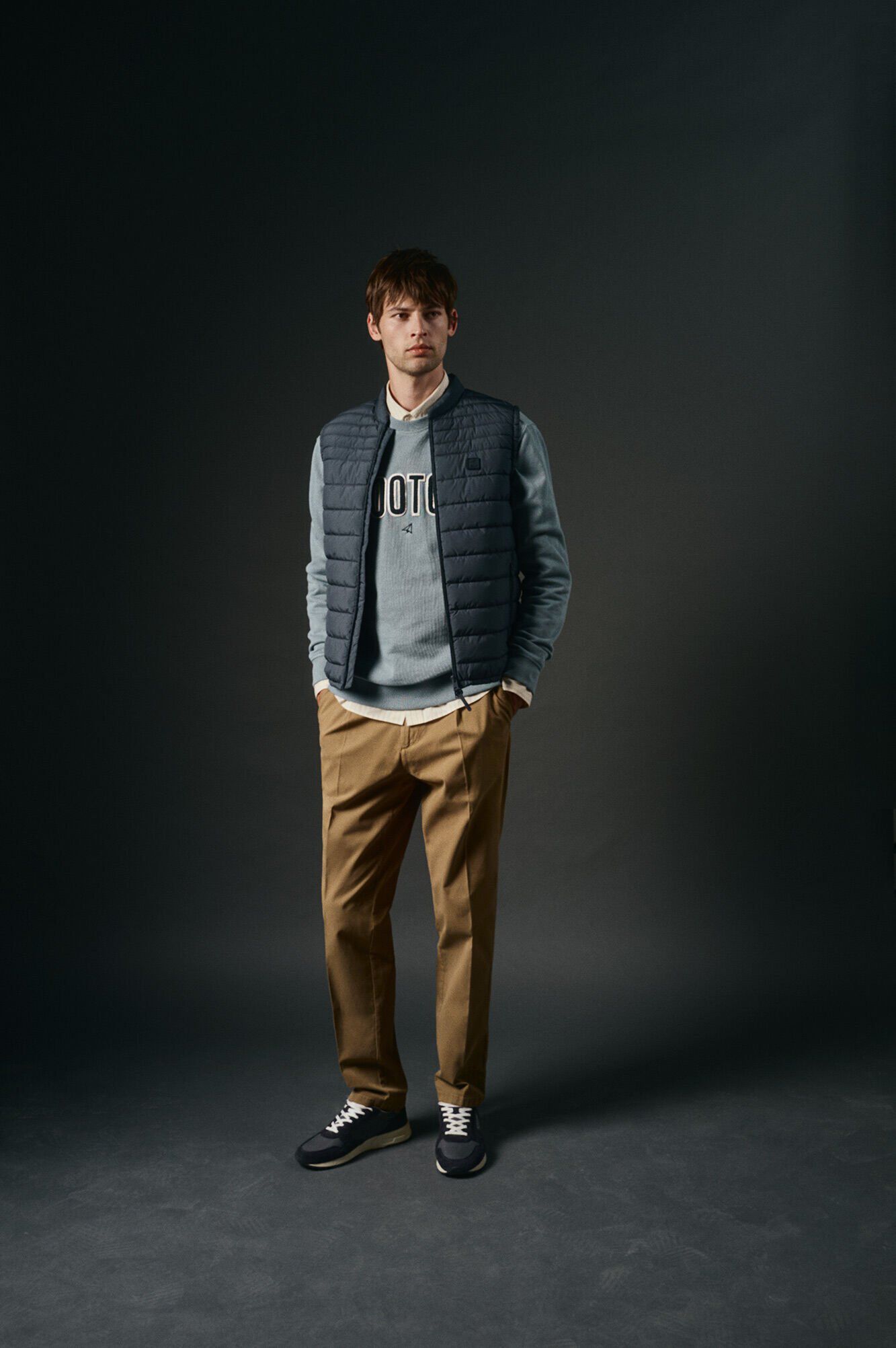 OOTO Chaleco acolchado ultralight Azul marino