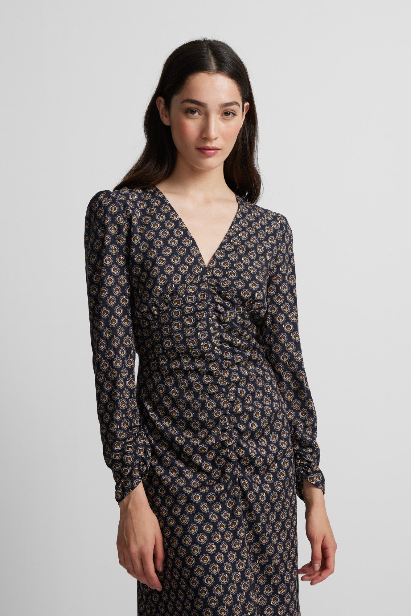 Silbon Vestido midi estampado