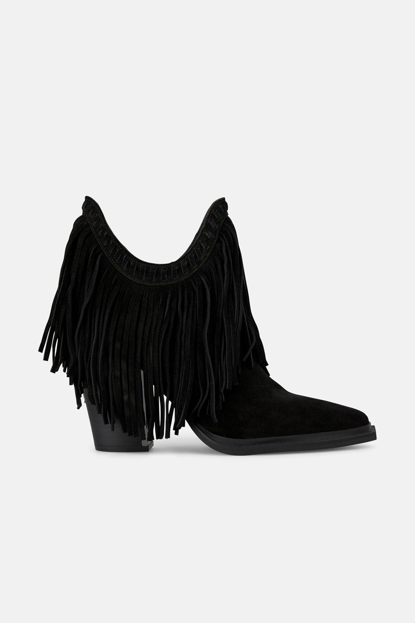 Alma en Pena Botim longa com franjas