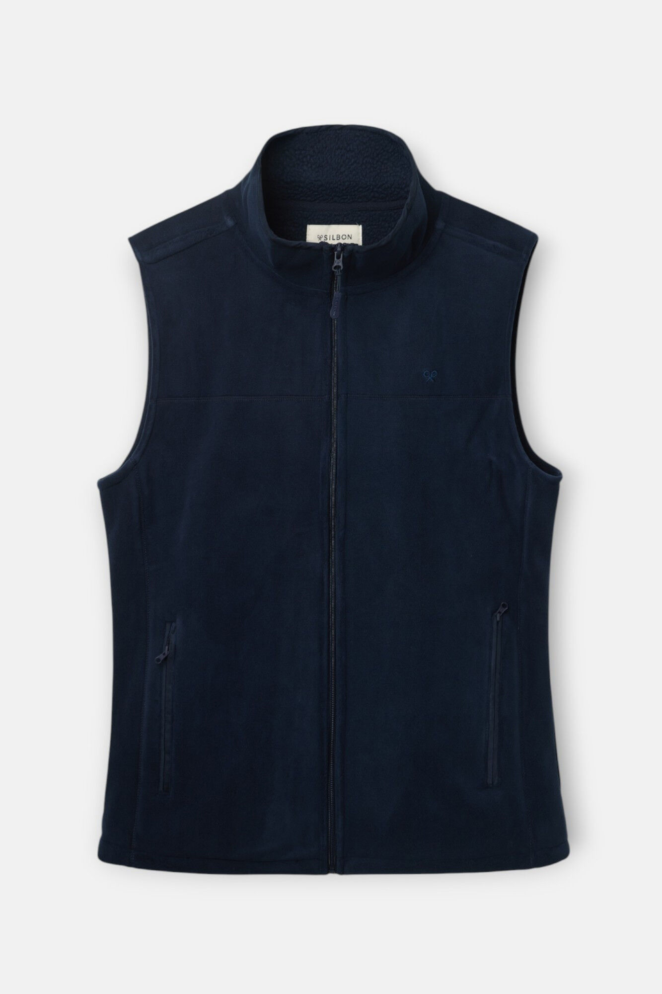 Silbon Colete de polar cl&aacute;ssico Azul