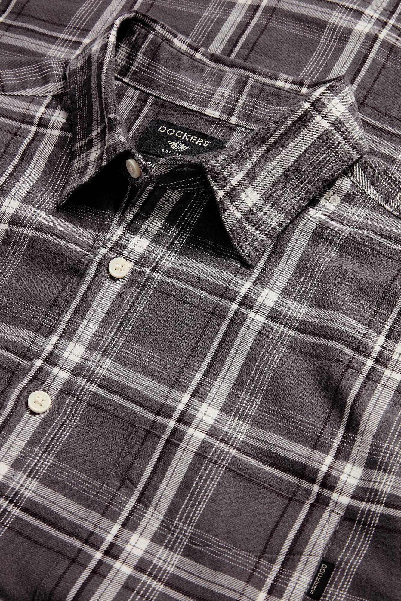 Dockers Camisa slim fit Cinzento