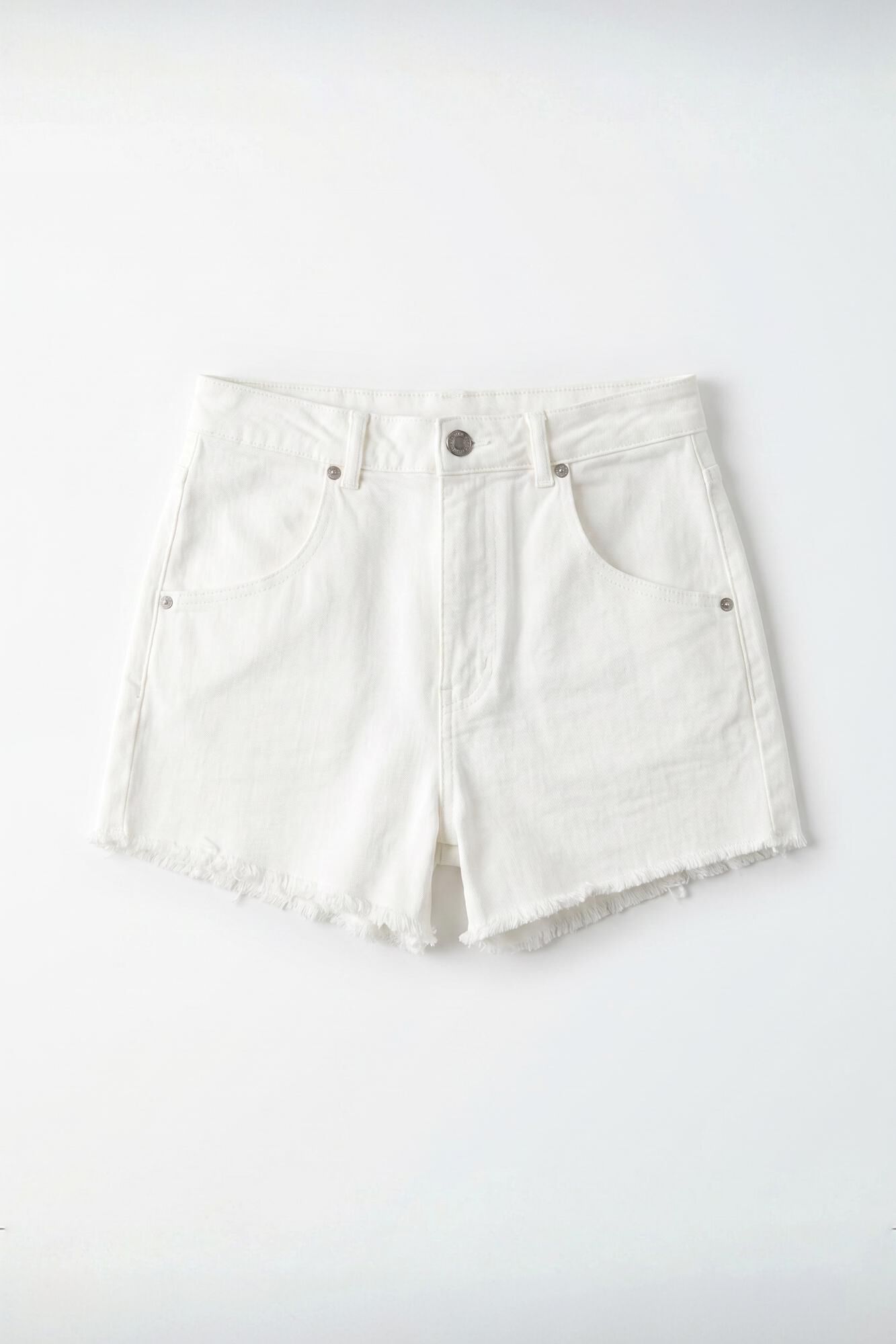 Slowlove Cal&ccedil;&otilde;es jeans desfiados Branco