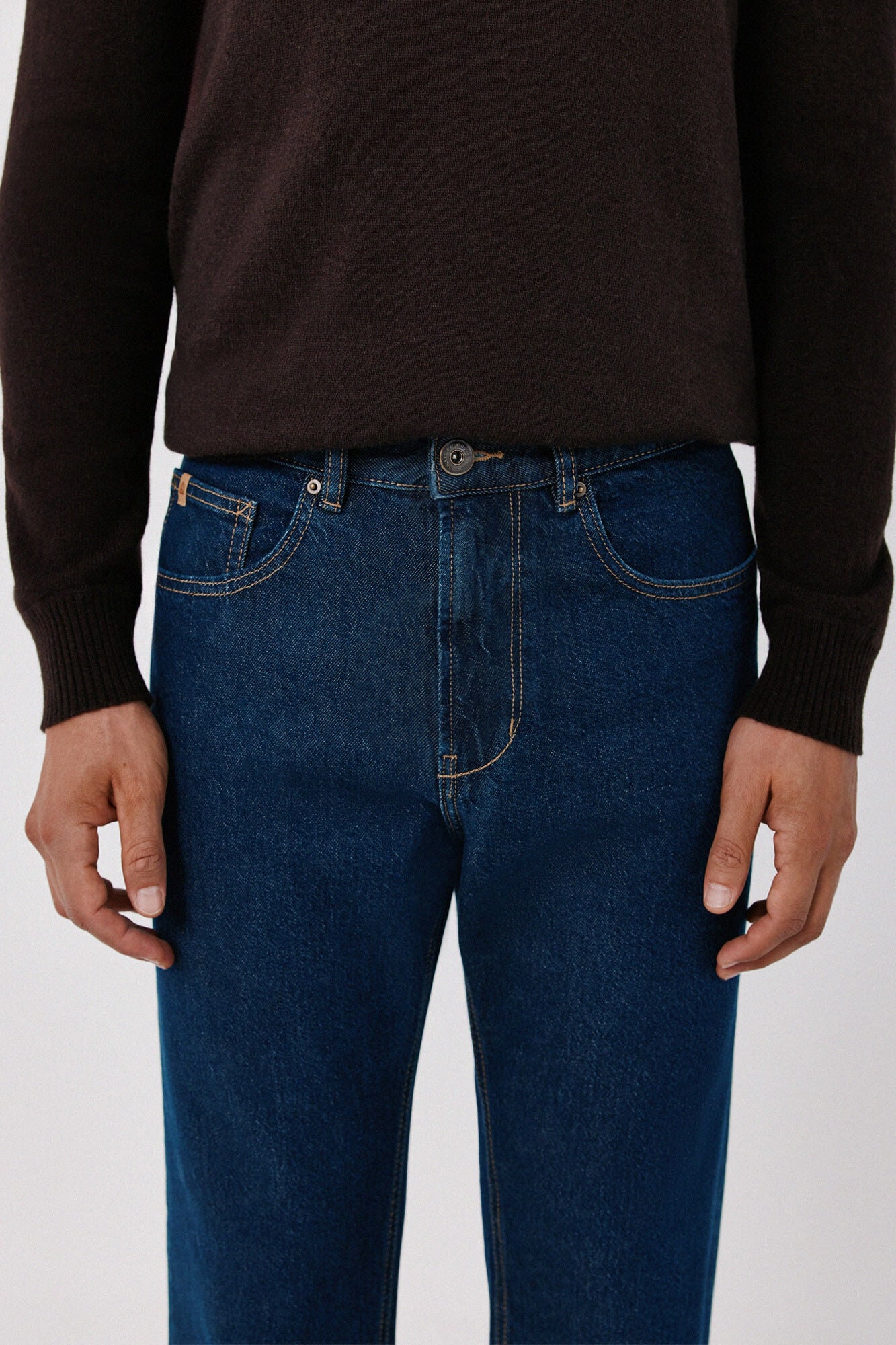 Cortefiel Straight jeans Navy