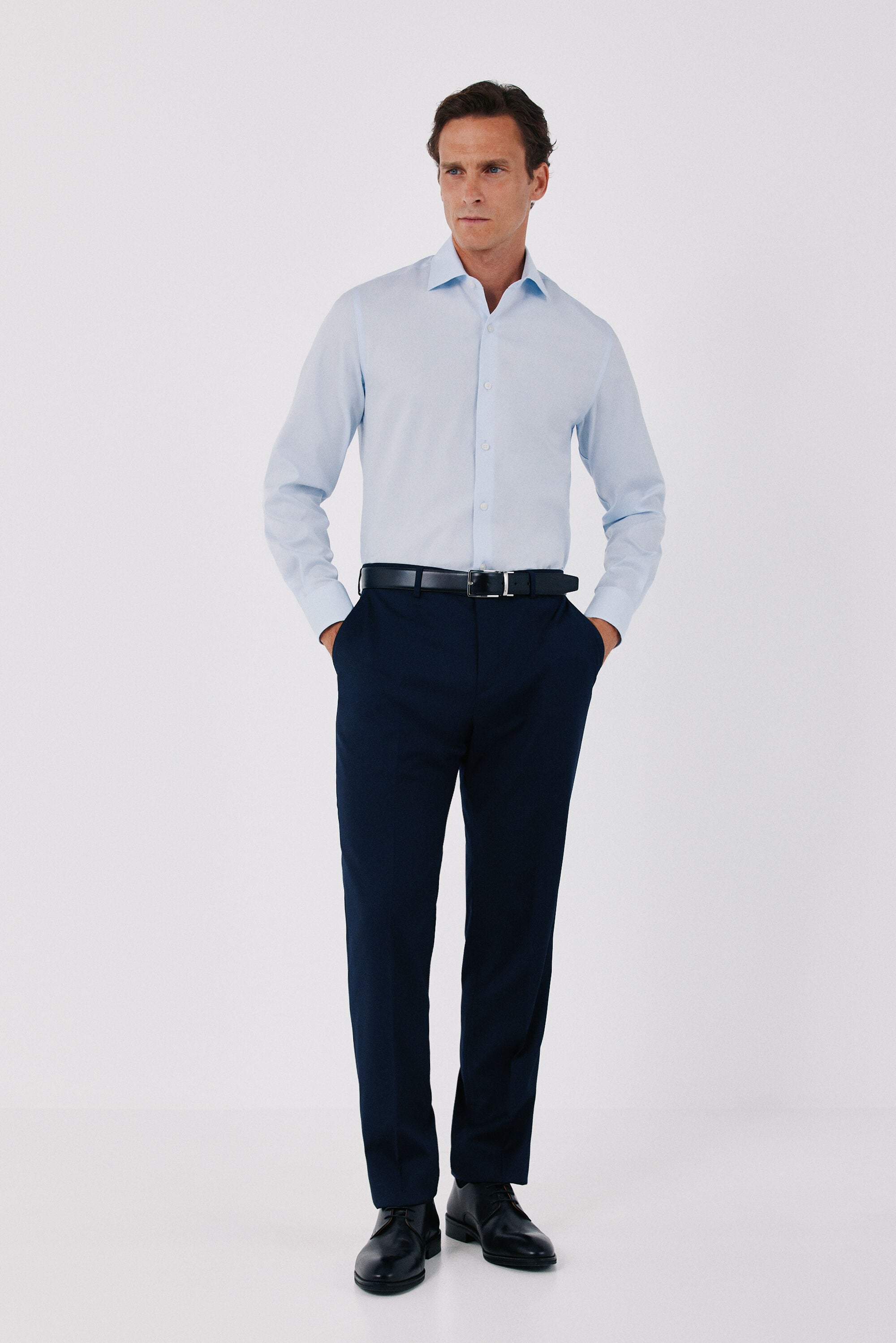 Cortefiel Plain easy-iron dress shirt