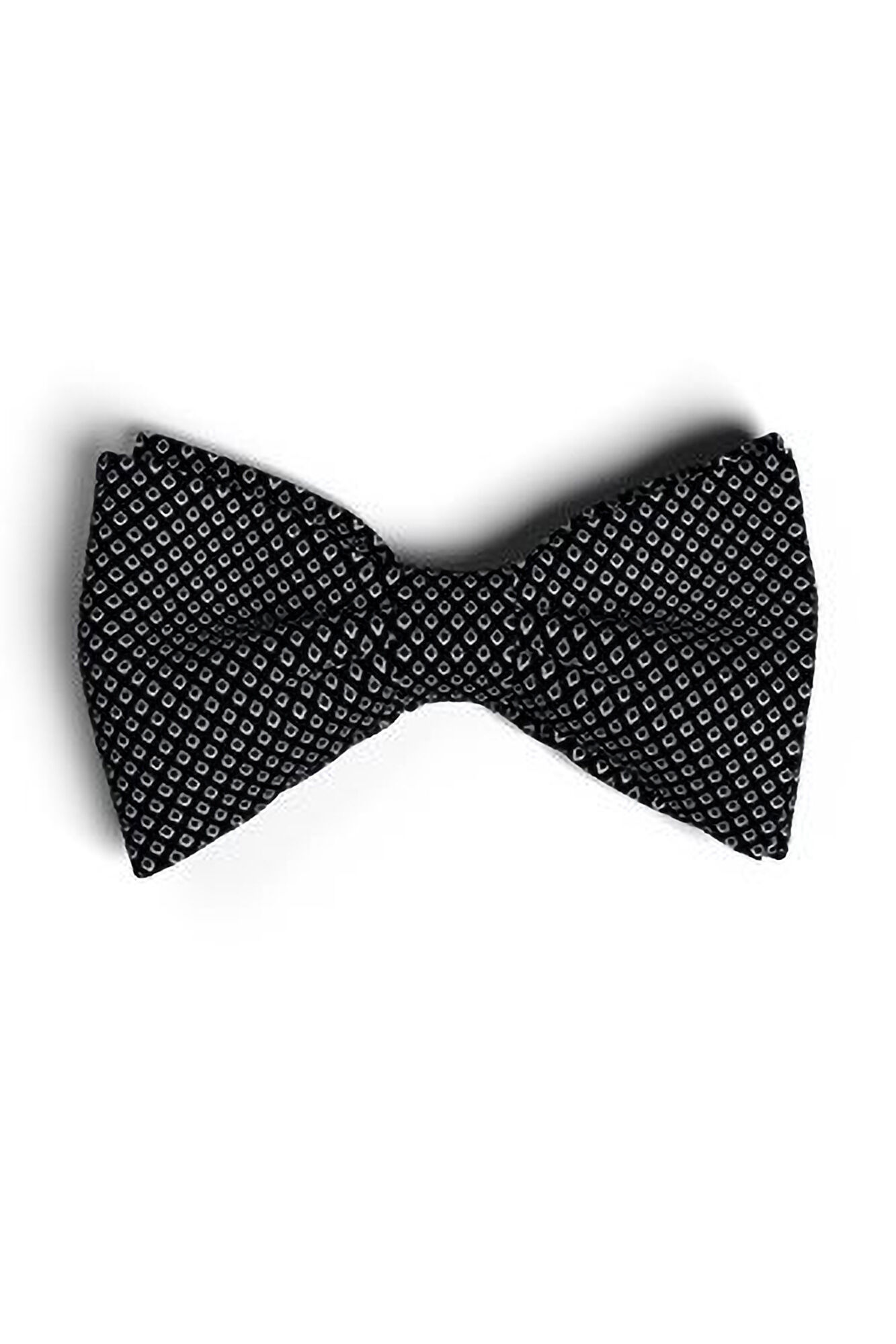 HUGO Gravata borboleta de seda