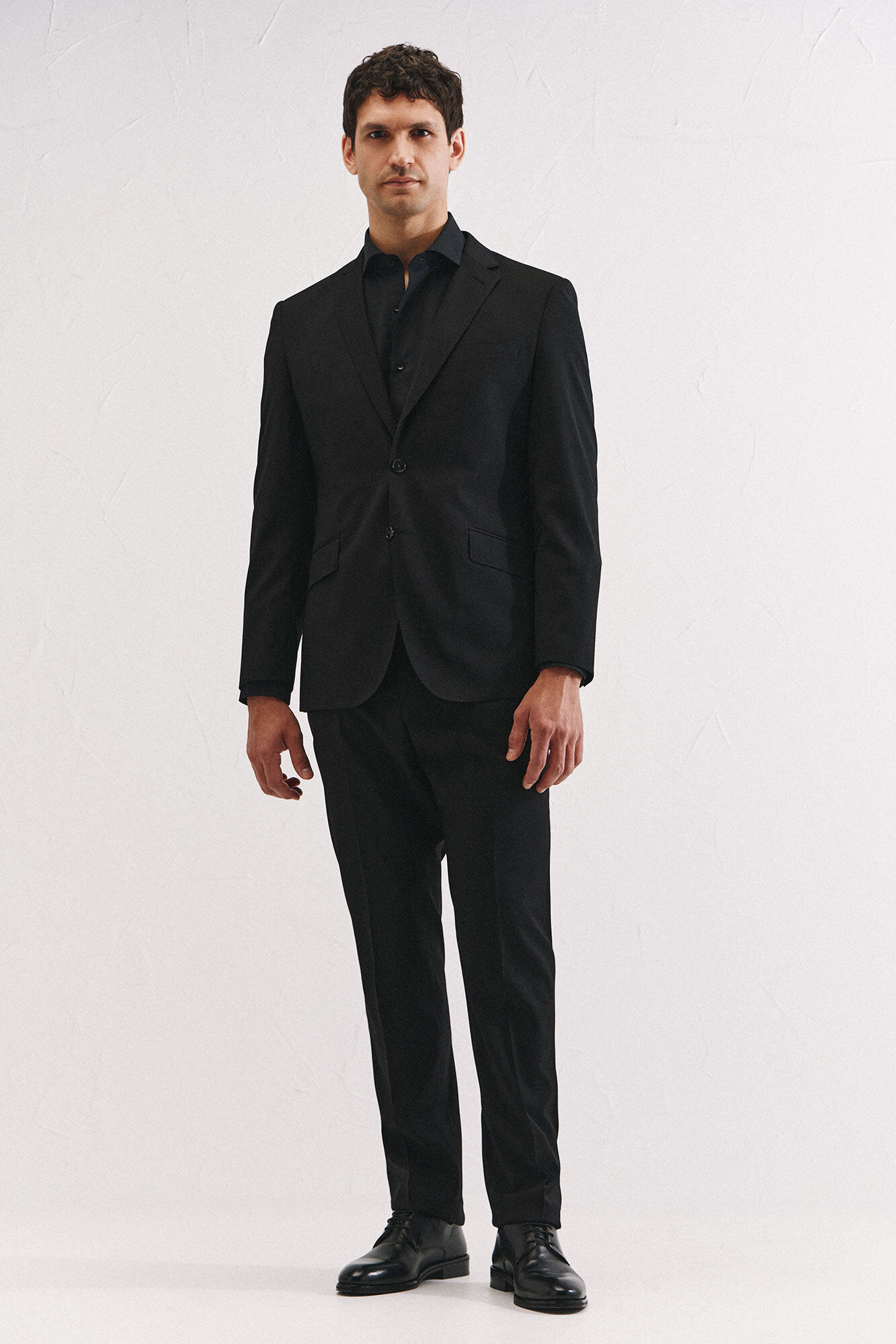 Cortefiel S&eacute;rie americana XXI preta Preto