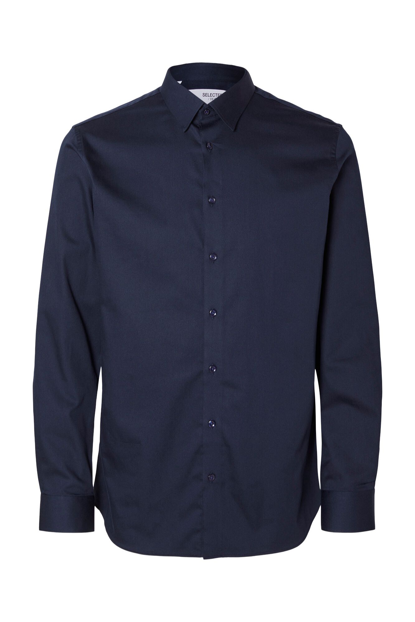 Selected Slim Fit dress shirt Navy