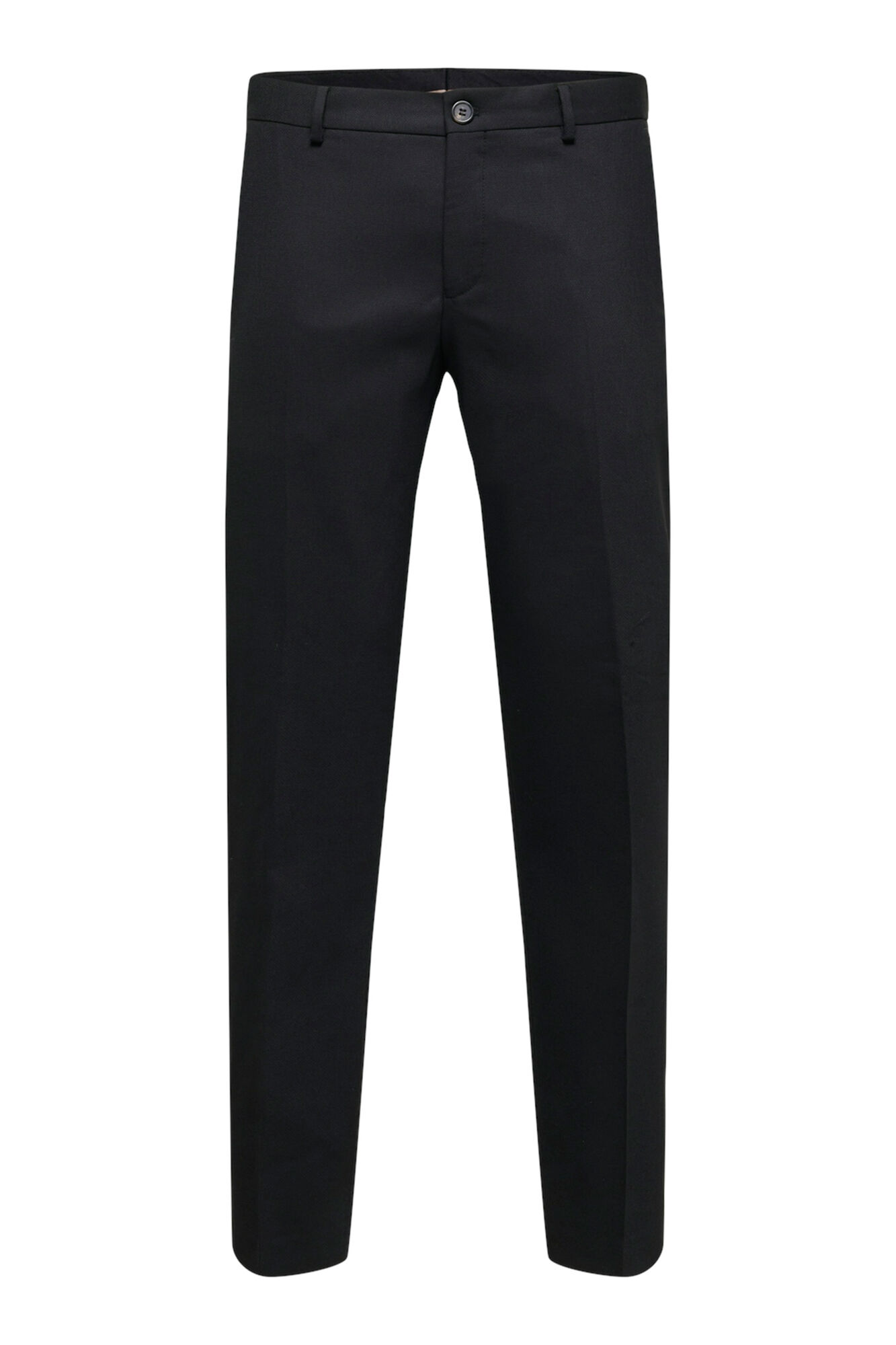 Selected Cal&ccedil;as de fato Slim Fit com l&atilde; Preto