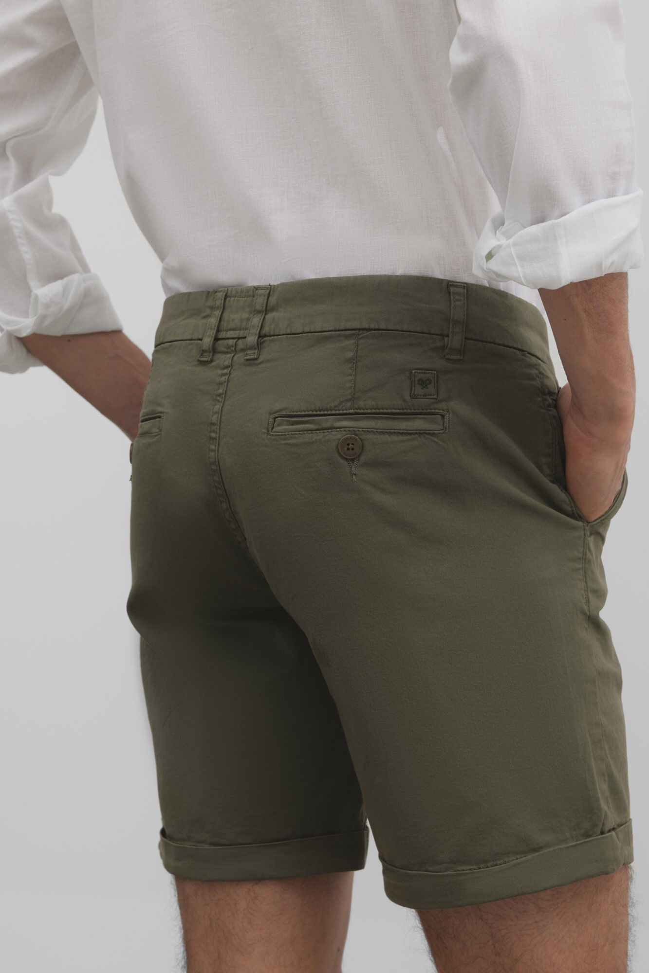 Silbon Silbon classic Bermuda shorts  Green