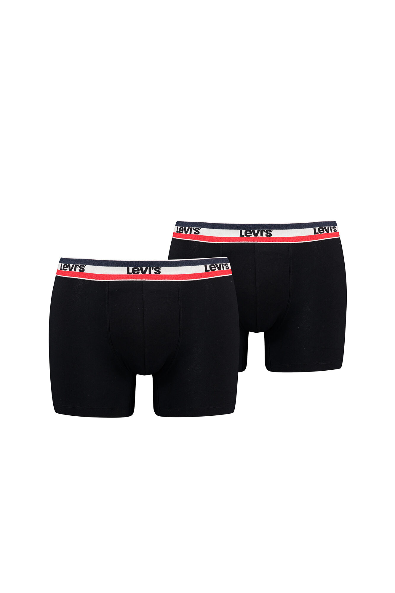Levi's Cuecas boxers masculinas Levi's&reg;, pacote com 2 Preto