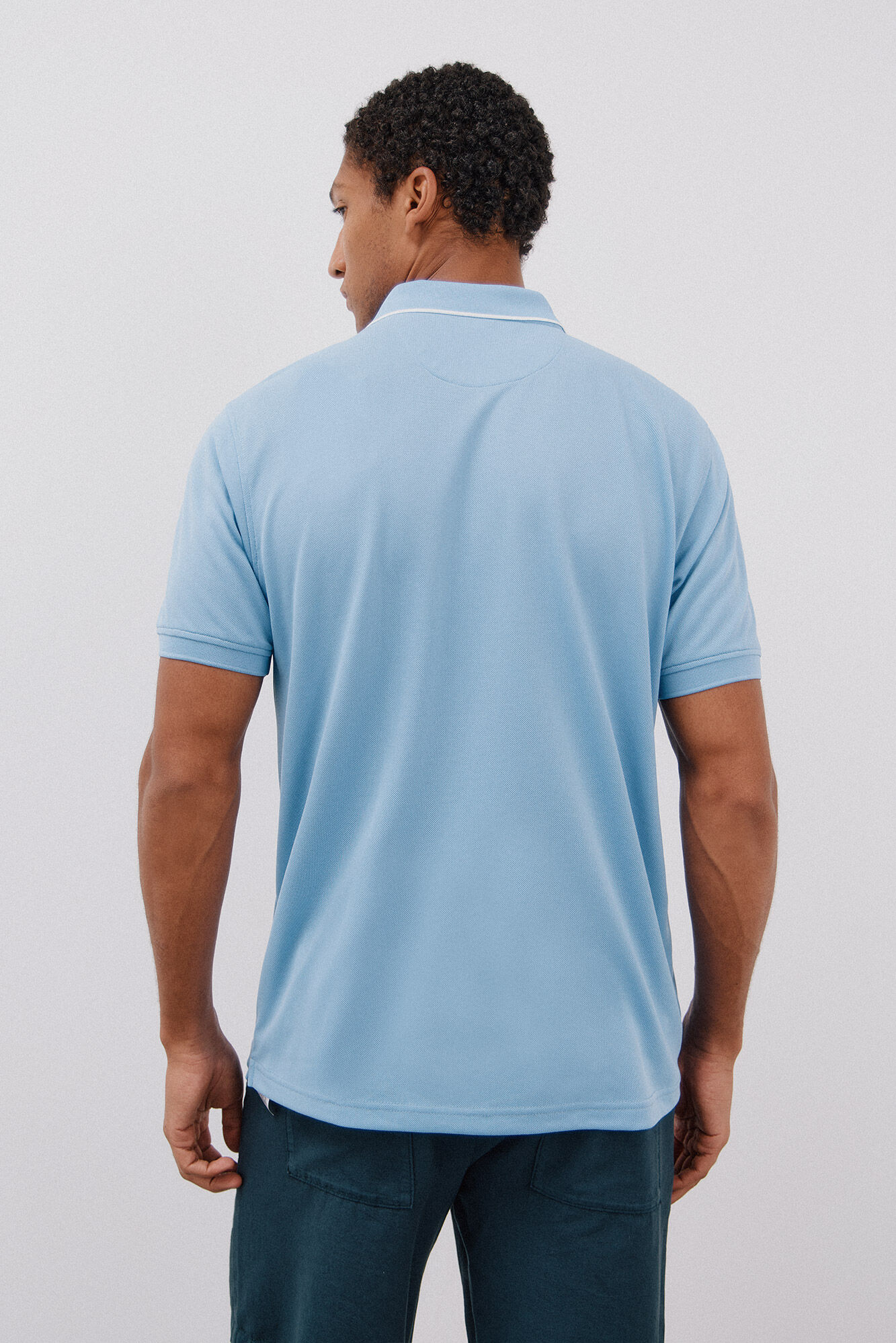 Cortefiel Coolmax&reg; polo  Blue