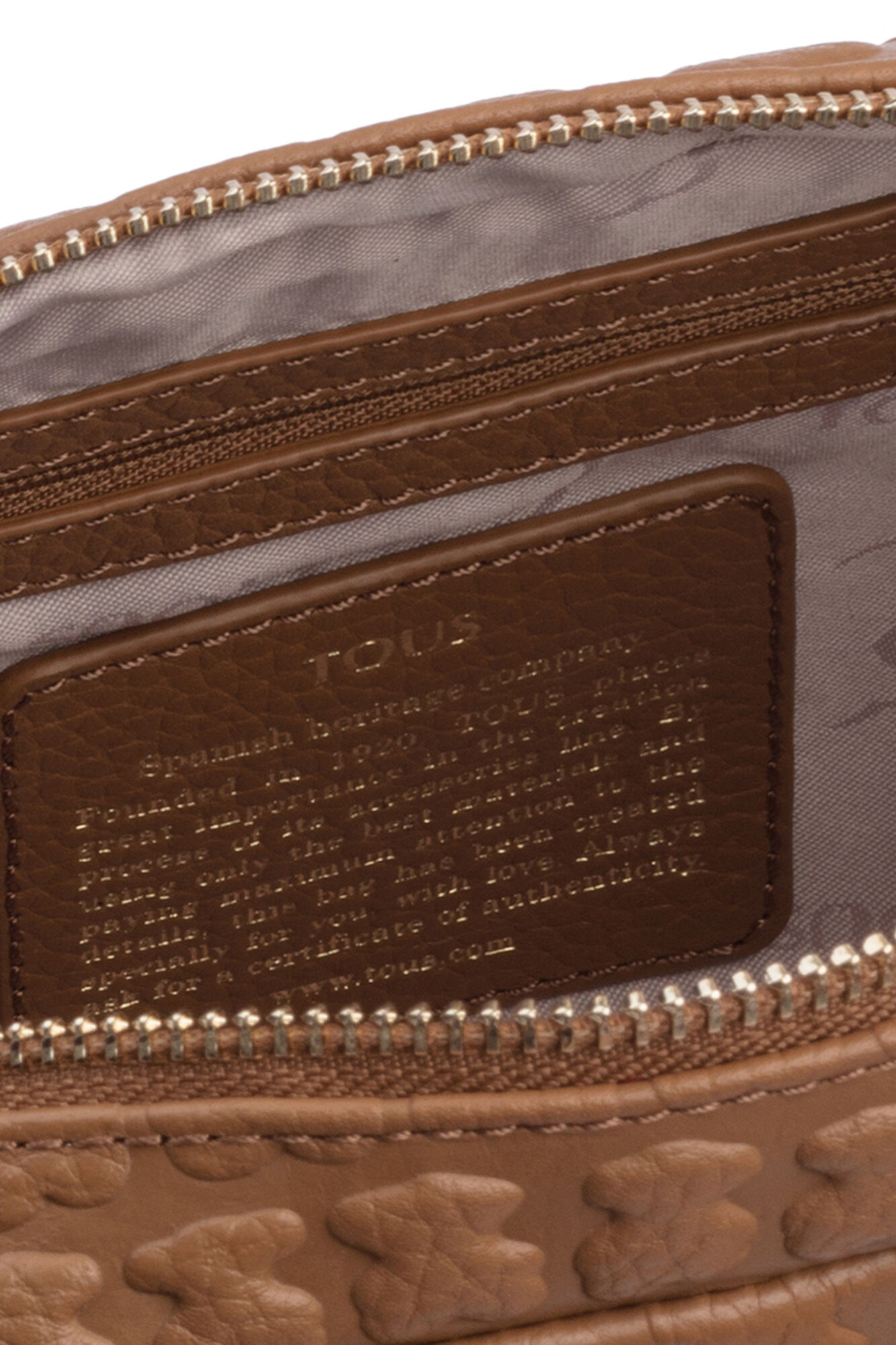 Tous Brown leather Sherton crossbody bag Brown