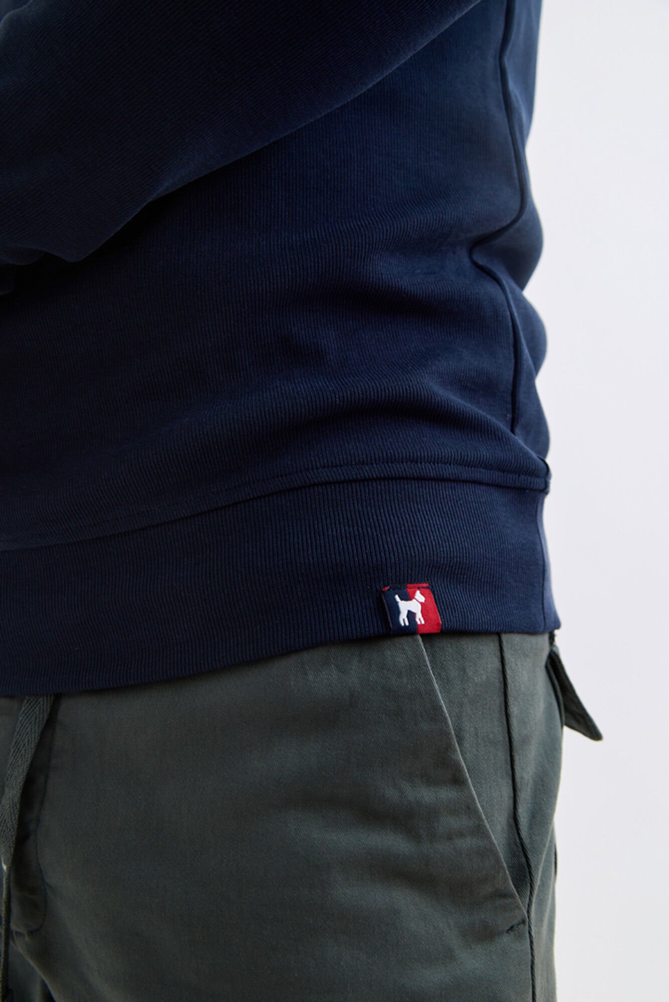 Williot Camisola Meia Fecho-&Eacute;clair Azul