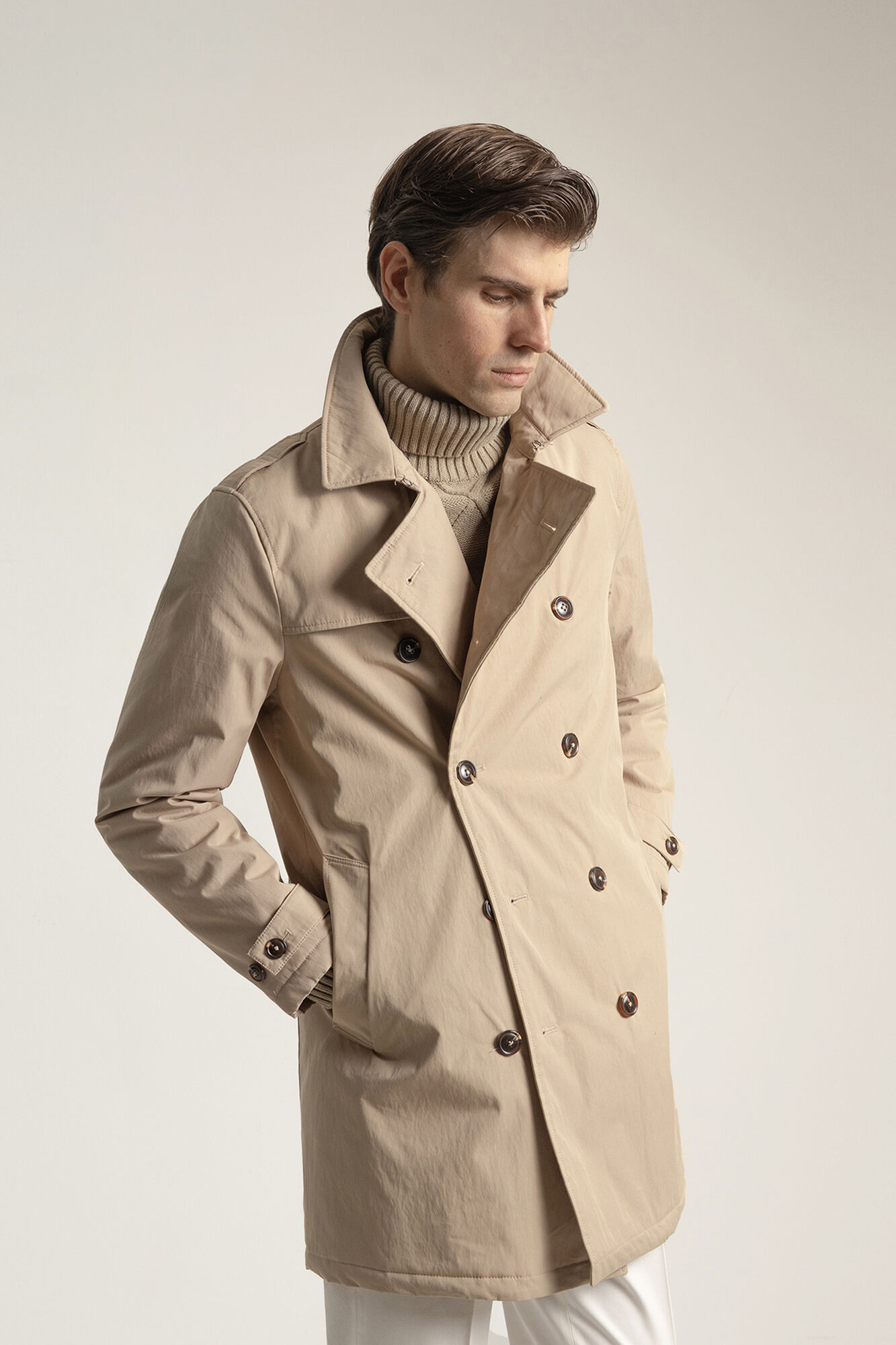 PuroEGO Gabardina imperme&aacute;vel