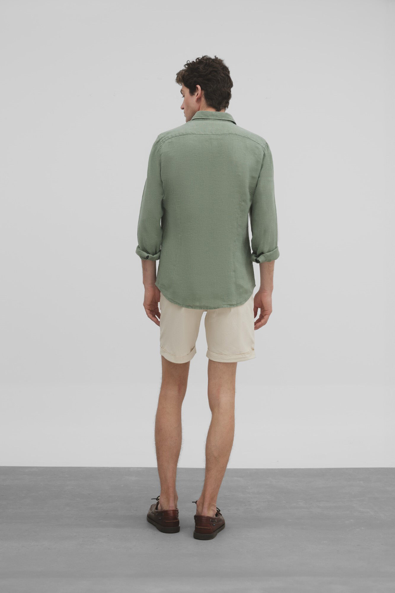 Silbon Camisa sport ligera Verde