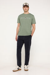 Gant T-shirt 100% algod&atilde;o Verde