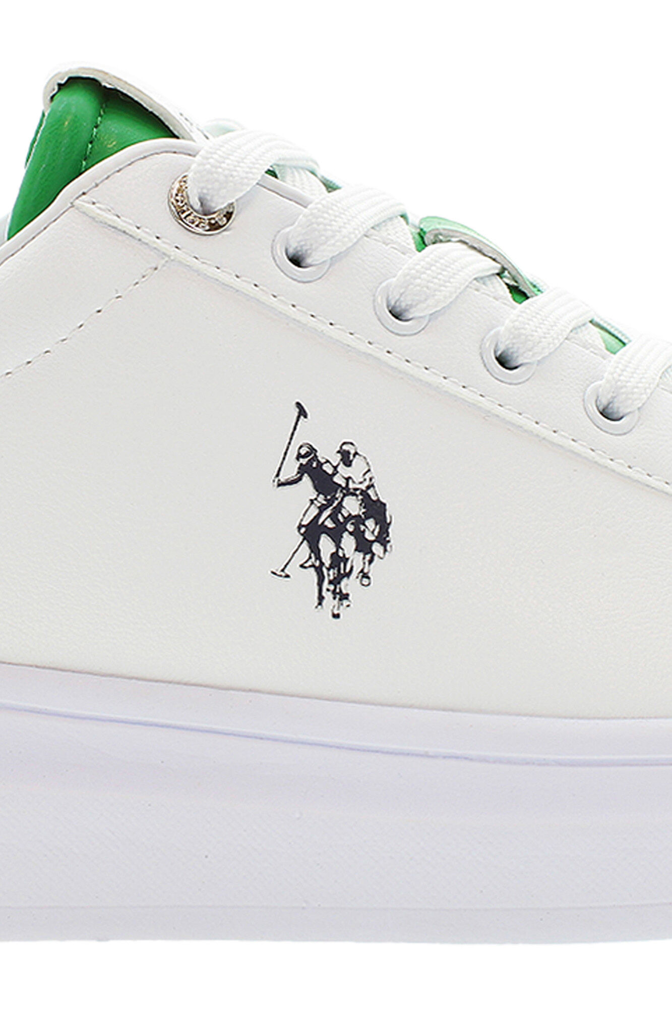 Us Polo Sapato casual masculino Branco