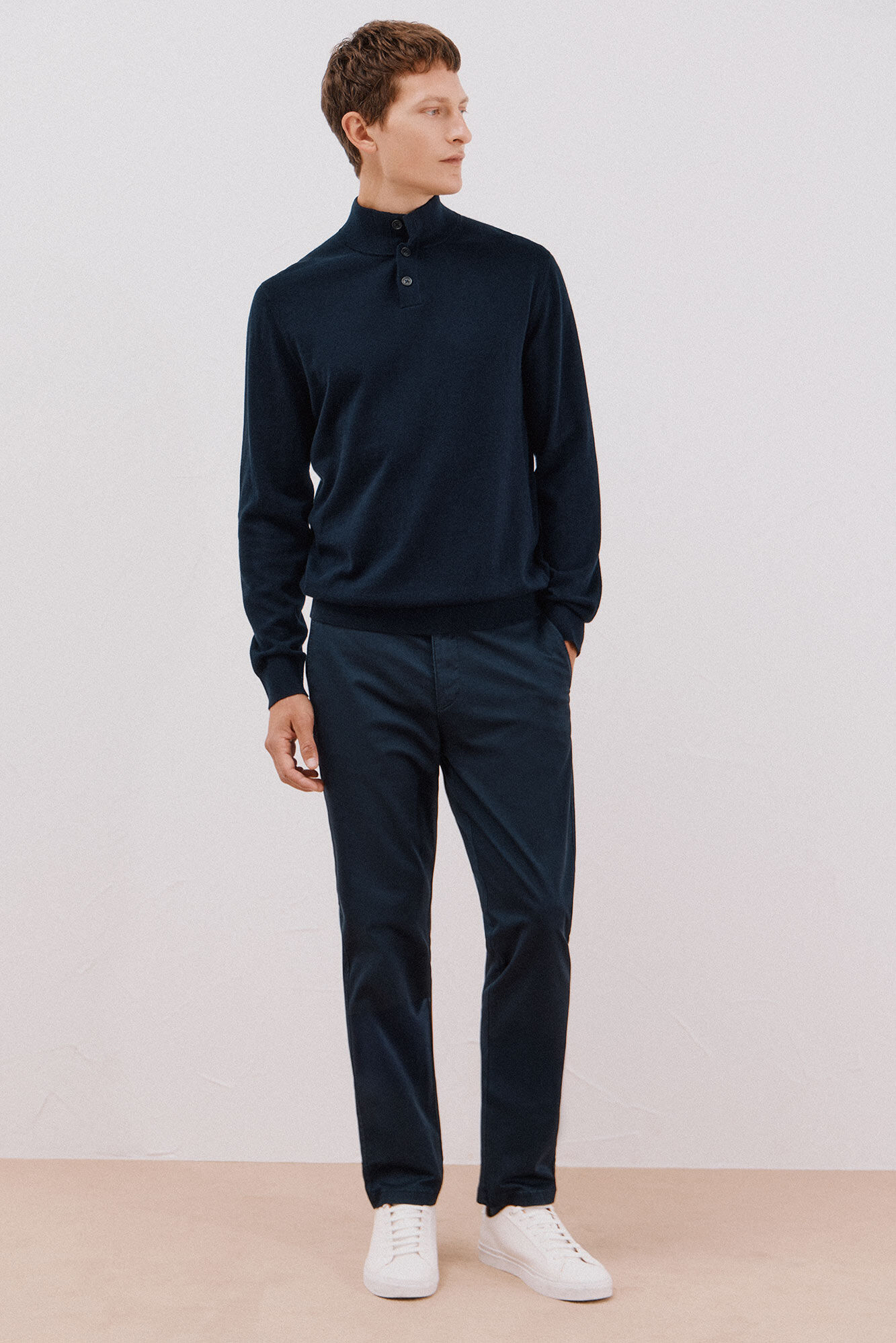 Cortefiel Regular fit lightweight chinos