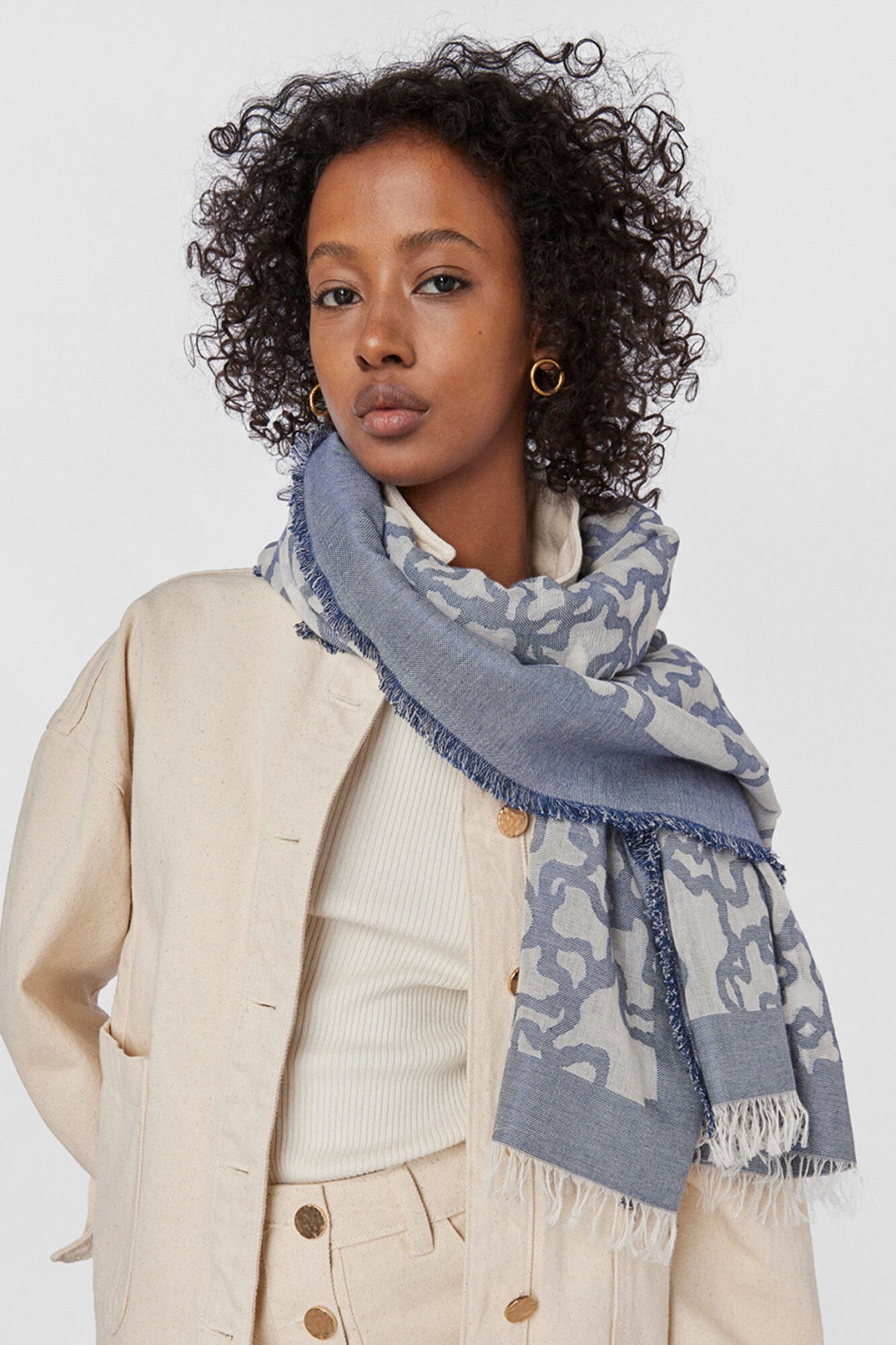 Tous Foulard Kaos en color jeans