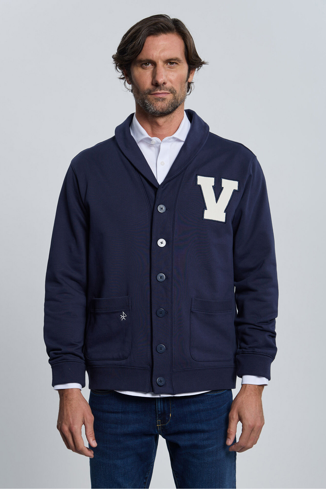 Valecuatro Moletom sweatshirt azul marinho