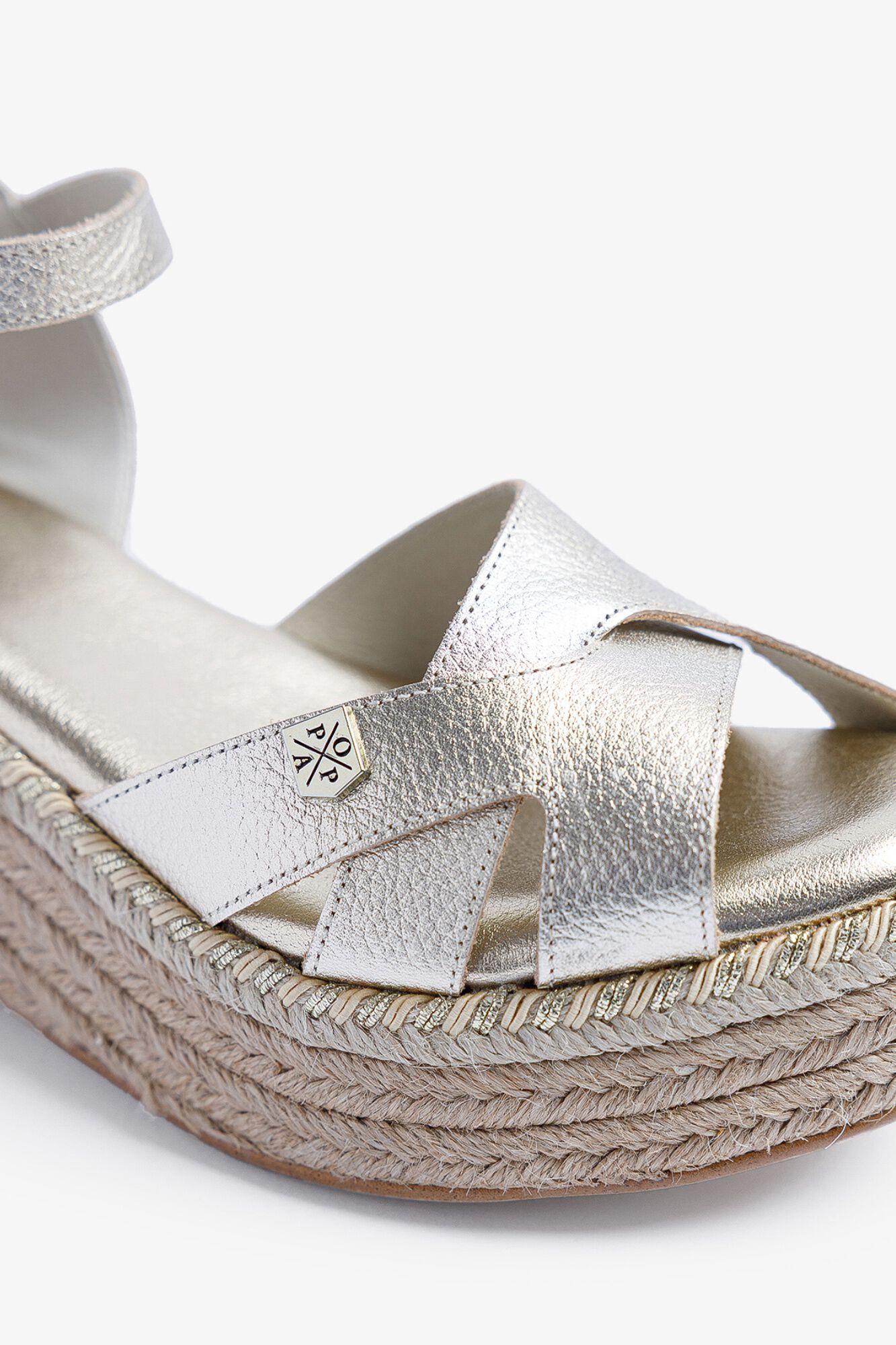 Popa Sand&aacute;lia cunha baixa senhora Karan Laminado Cinzento