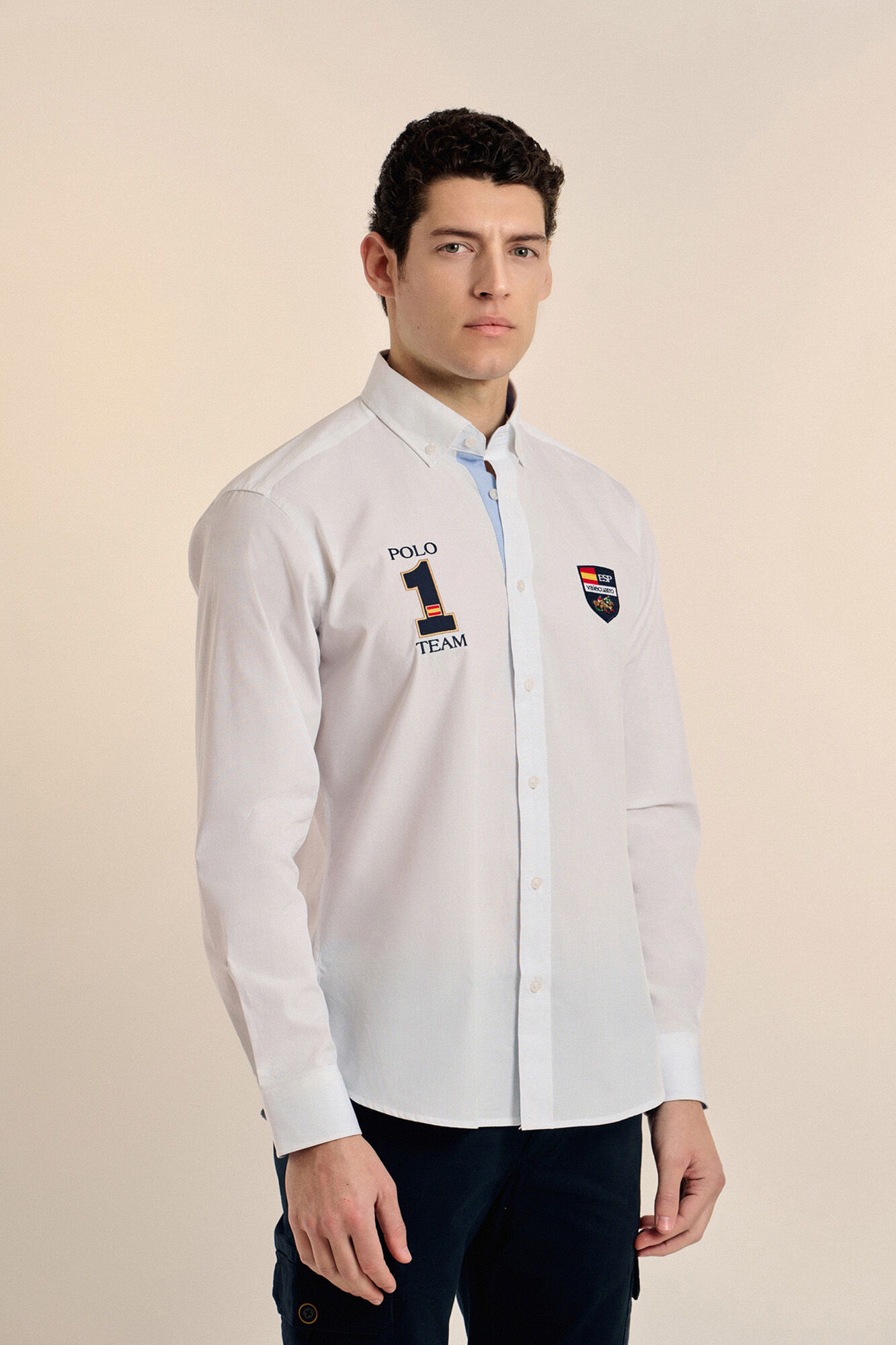 Valecuatro Camisa da Espanha Branco