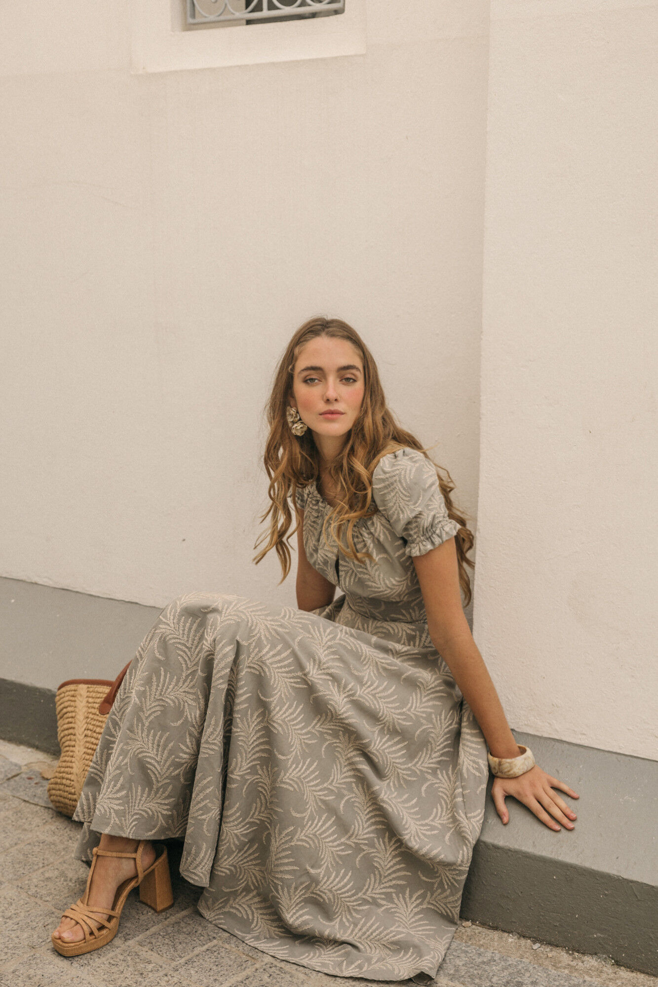 Cherubina Vestido Aurora Verde