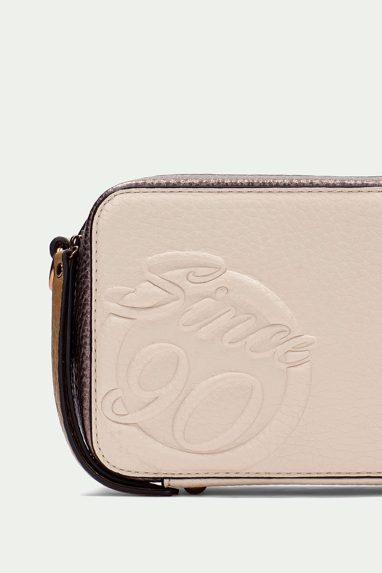 Hispanitas Desde 90 bolsa de mala de tiracolo com fecho-&eacute;clair Tostado