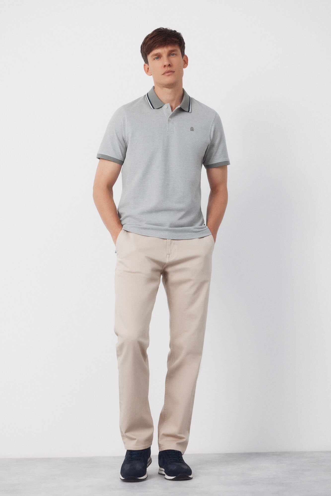 Cortefiel Oxford polo shirt
