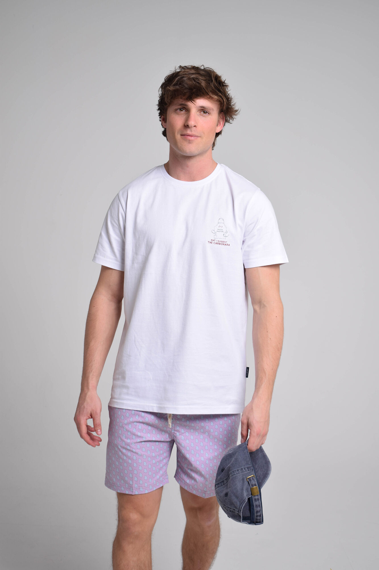 Cloking Burgundy Swimsuit with Green Flowers Maroon