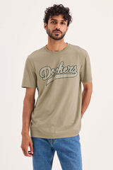Dockers T-shirt slim fit Tostado