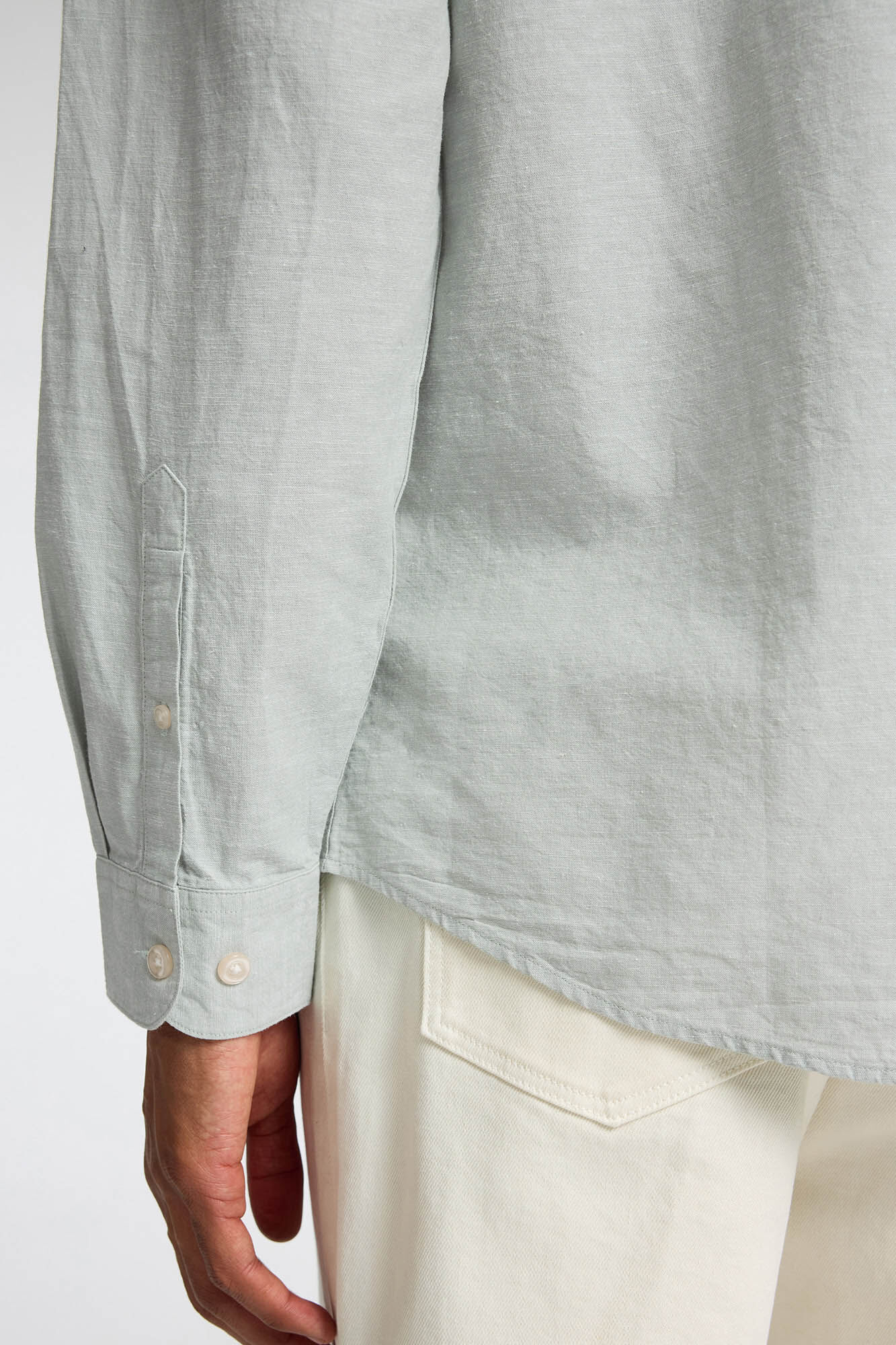 Selected Camisa de lino Slim Fit