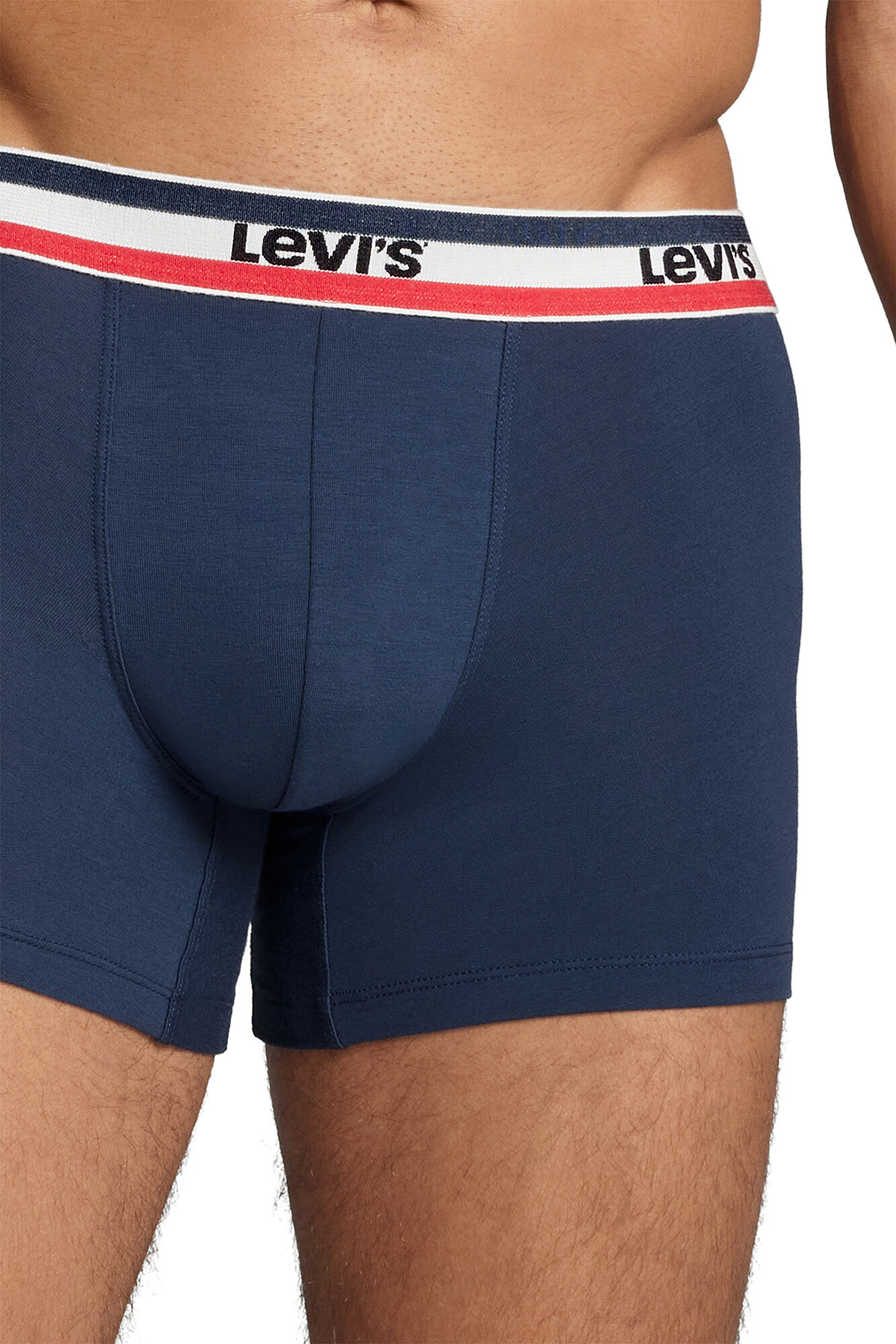 Levi's Cuecas boxers masculinas Levi's&reg;, pacote com 2 Azul
