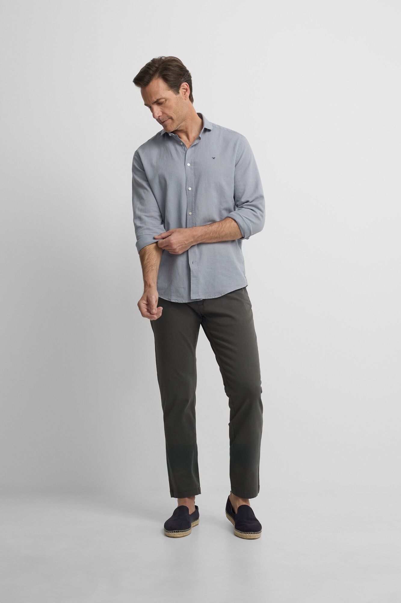 Silbon Camisa sport lino