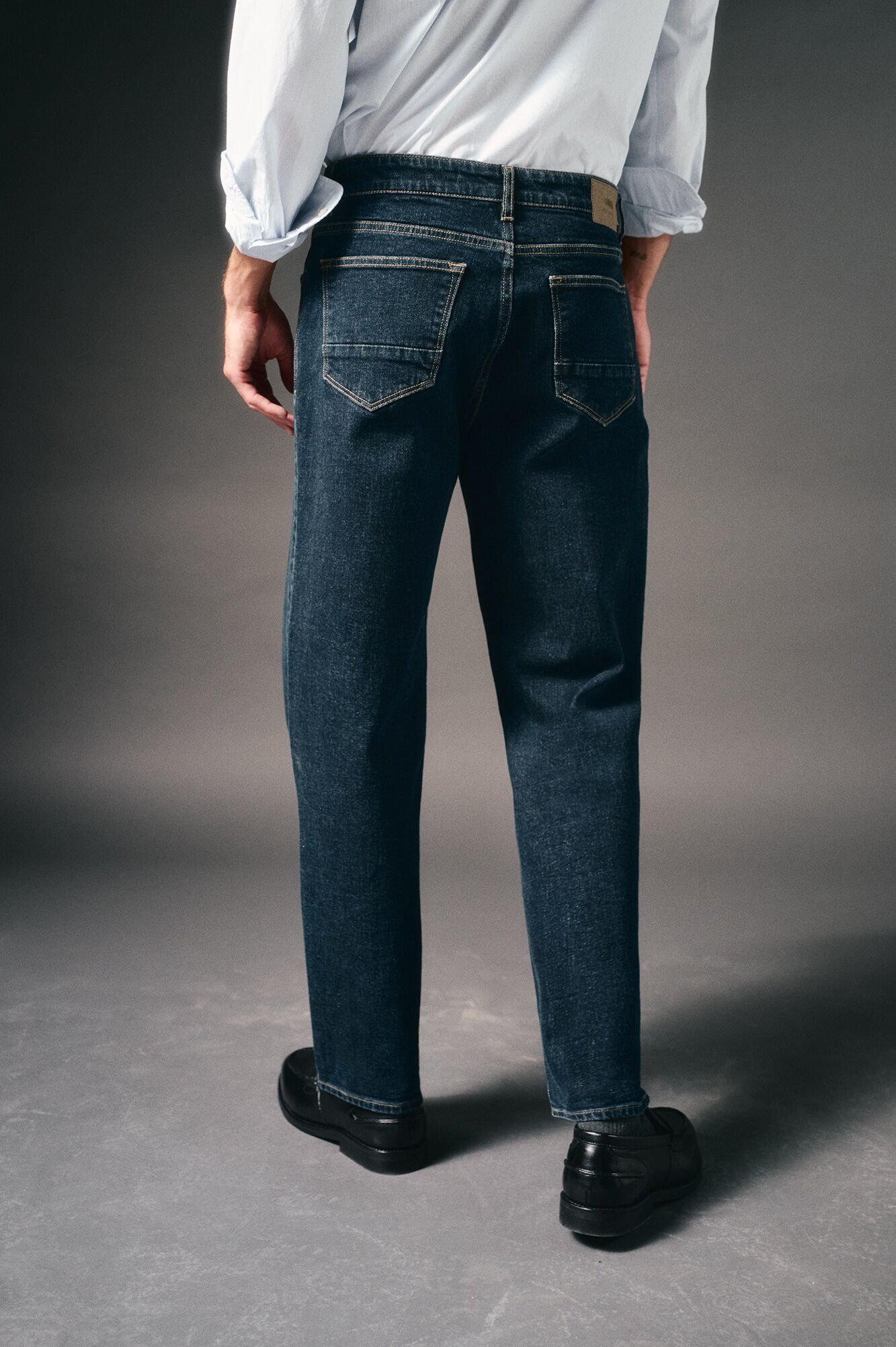 OOTO Straight fit jeans Navy