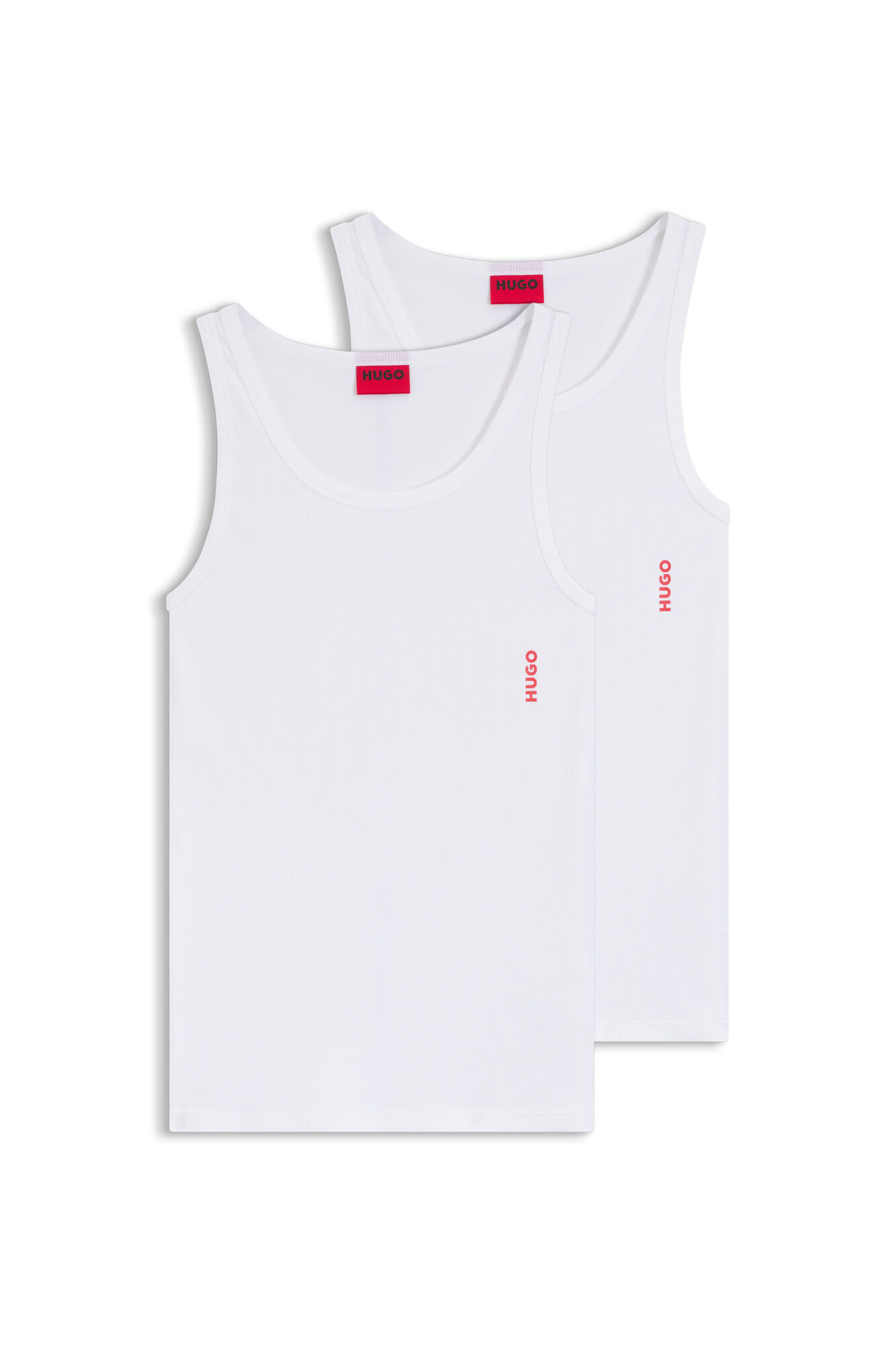 HUGO Pack 2 camisetas Blanco