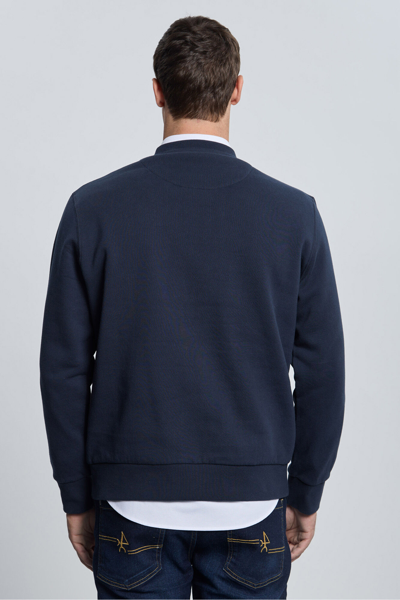 Valecuatro Sweatshirt azul marinho com 3 escudos Azul