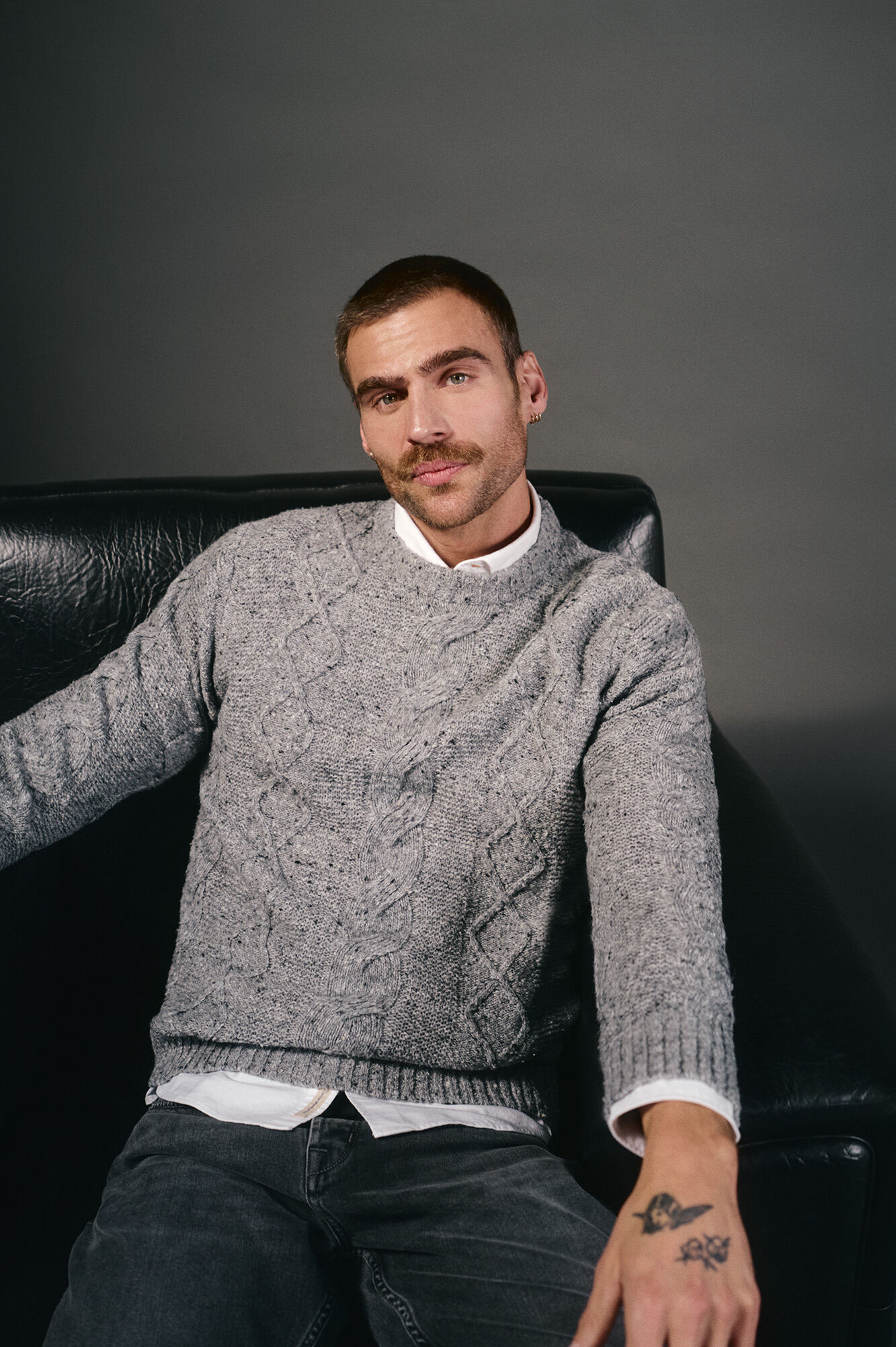 OOTO Camisola de Natal n&oacute;s gola caixa