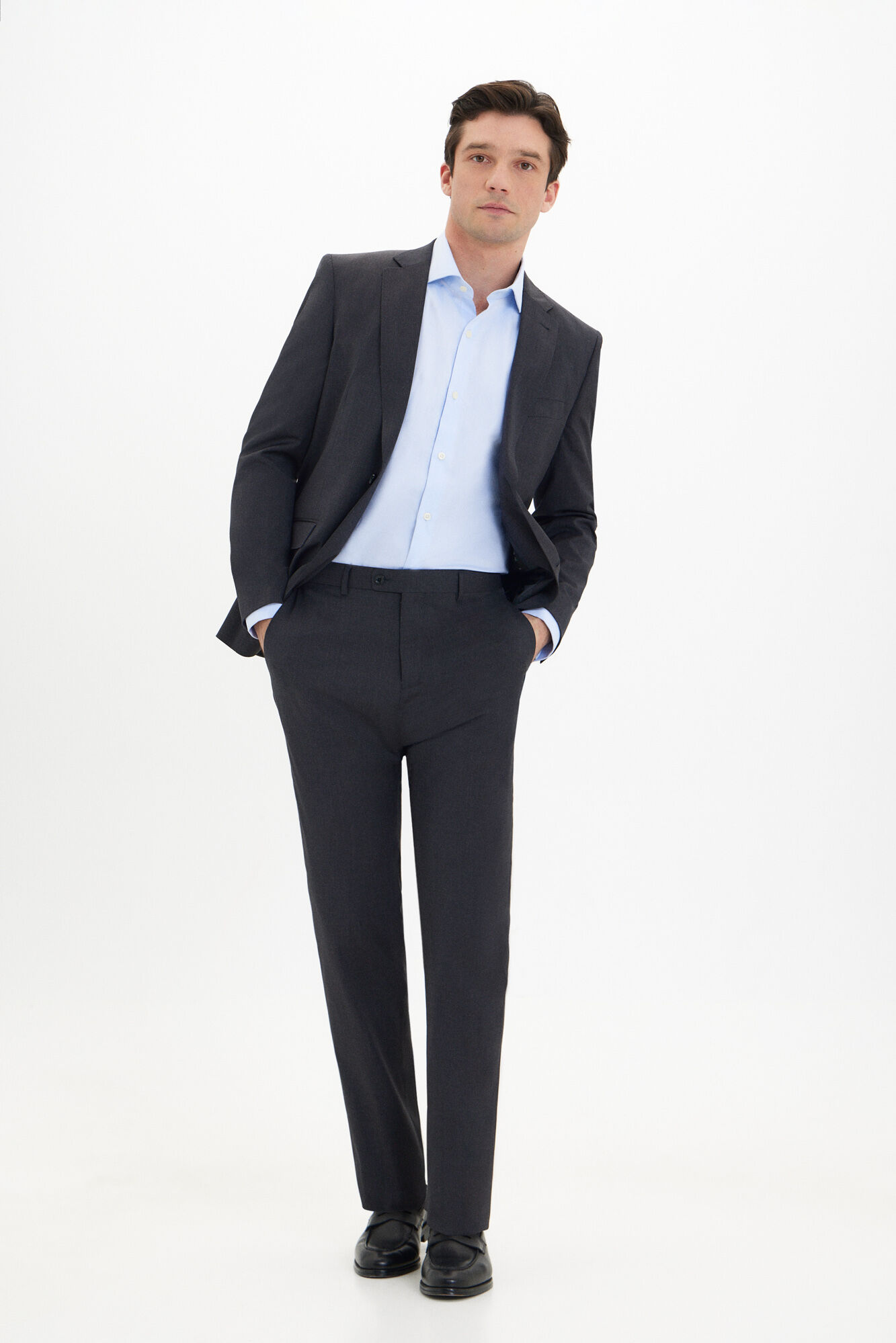 Cortefiel Plain coolmax&reg; jacket Dark grey