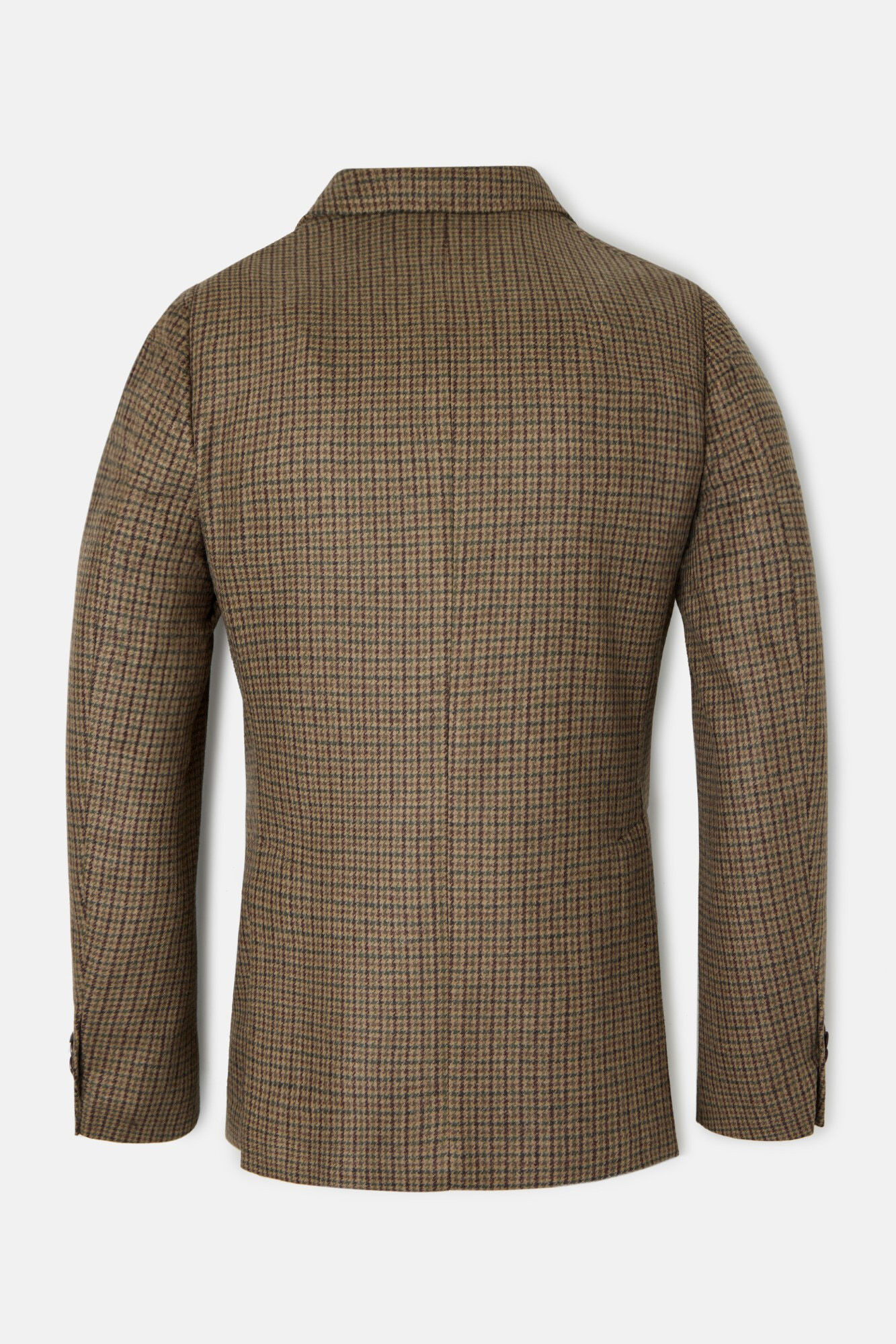 Silbon Blazer cl&aacute;ssica pied-de-poule Castanho